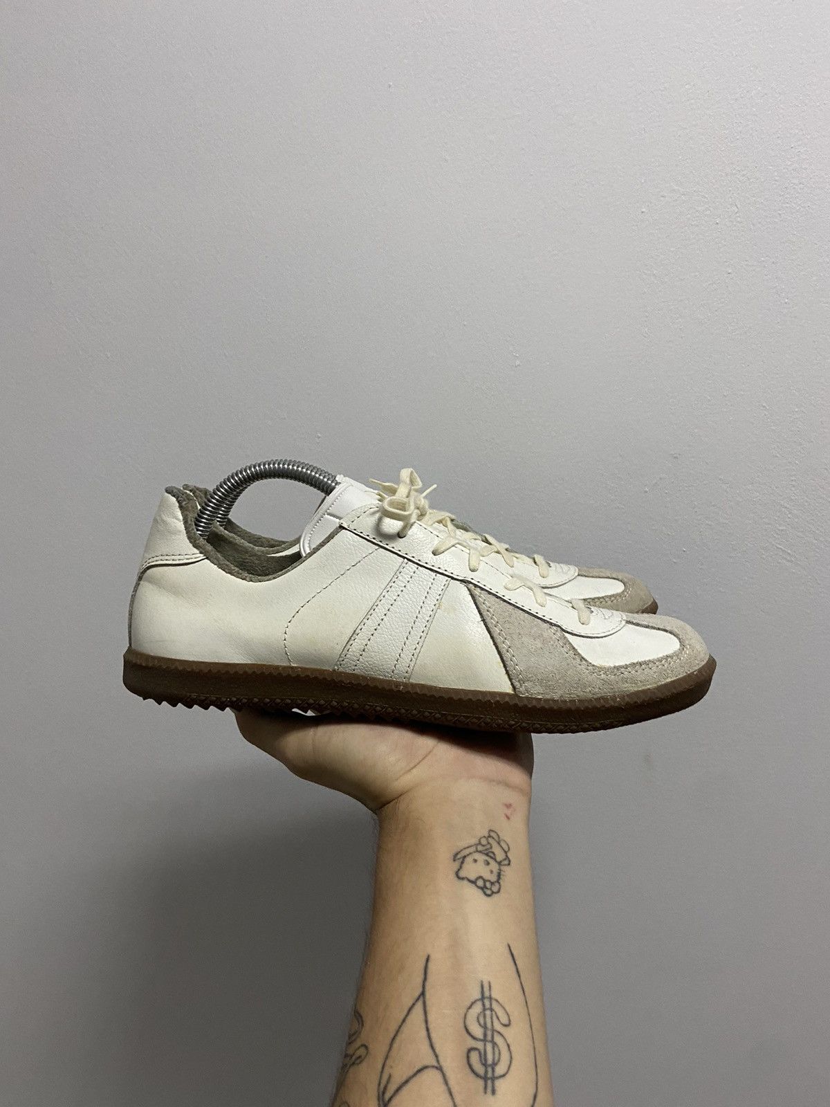 Vintage GAT BW 260 Sport Leather Trainers Vintage Shoes Sneakers Size US 7.5 / EU 40-41 - 2 Thumbnail