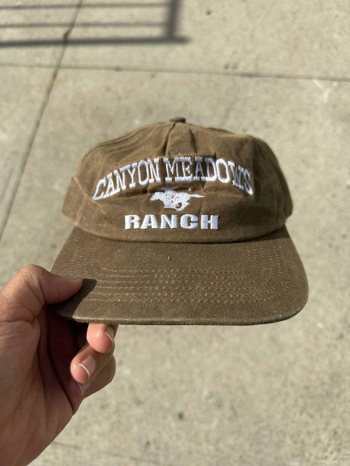 Circle Author Waxed Hat