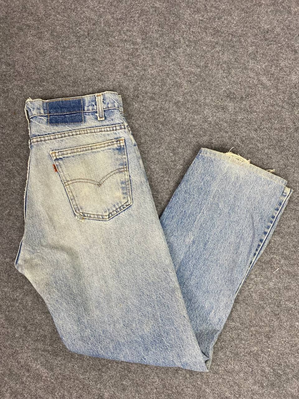 Levi's vintage levis 575 orange tab acid wash denim made in usa Size US 32 / EU 48 - 2 Thumbnail