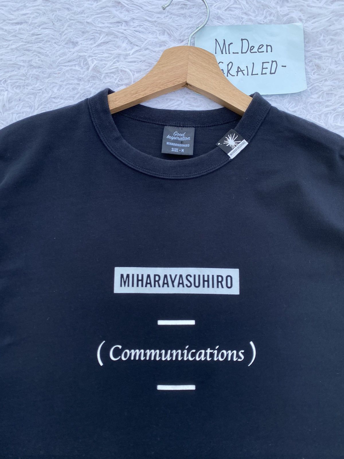 GU × Maison MIHARA YASUHIRO Rare Miharayasuhiro Japanese Brand (communication) Print Tee Size US M / EU 48-50 / 2 - 9 Thumbnail