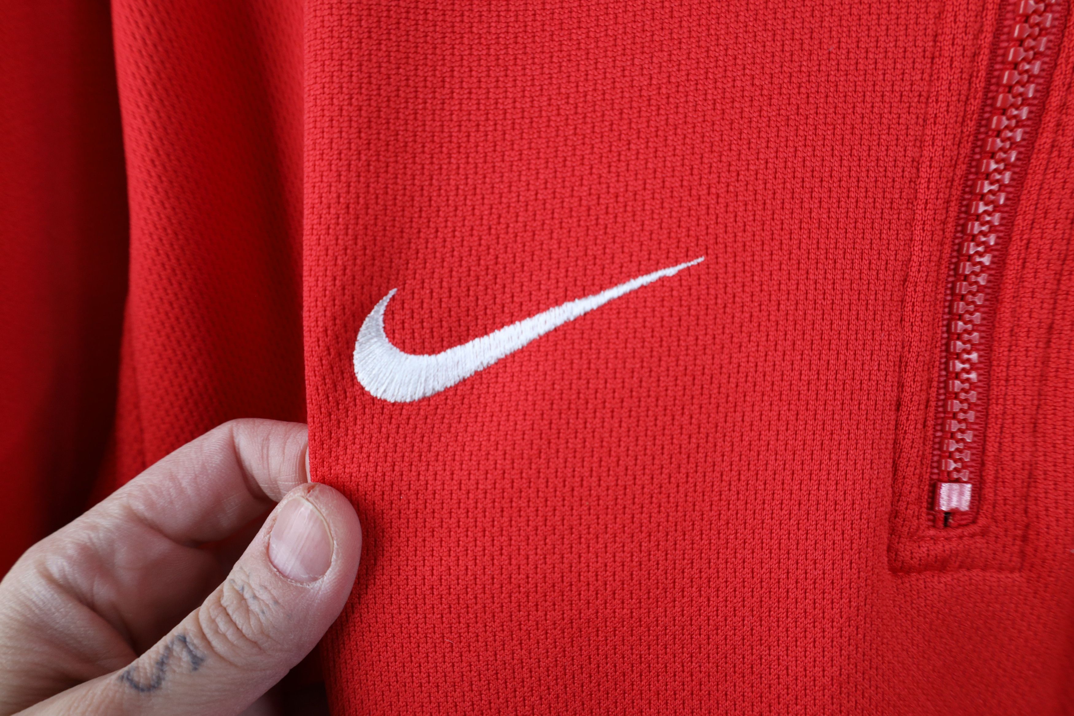 Nike Vintage 90s Nike University Basketball Warm Shooting Shirt Size US L / EU 52-54 / 3 - 5 Thumbnail