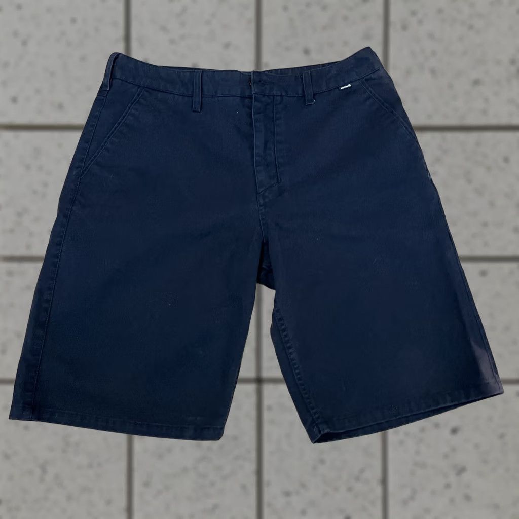 Hurley Hurley Shorts Men 32 Black Sun Bleached Thick Canvas Preppy Skate Surf Chino 32 Size US 32 / EU 48 - 1 Thumbnail