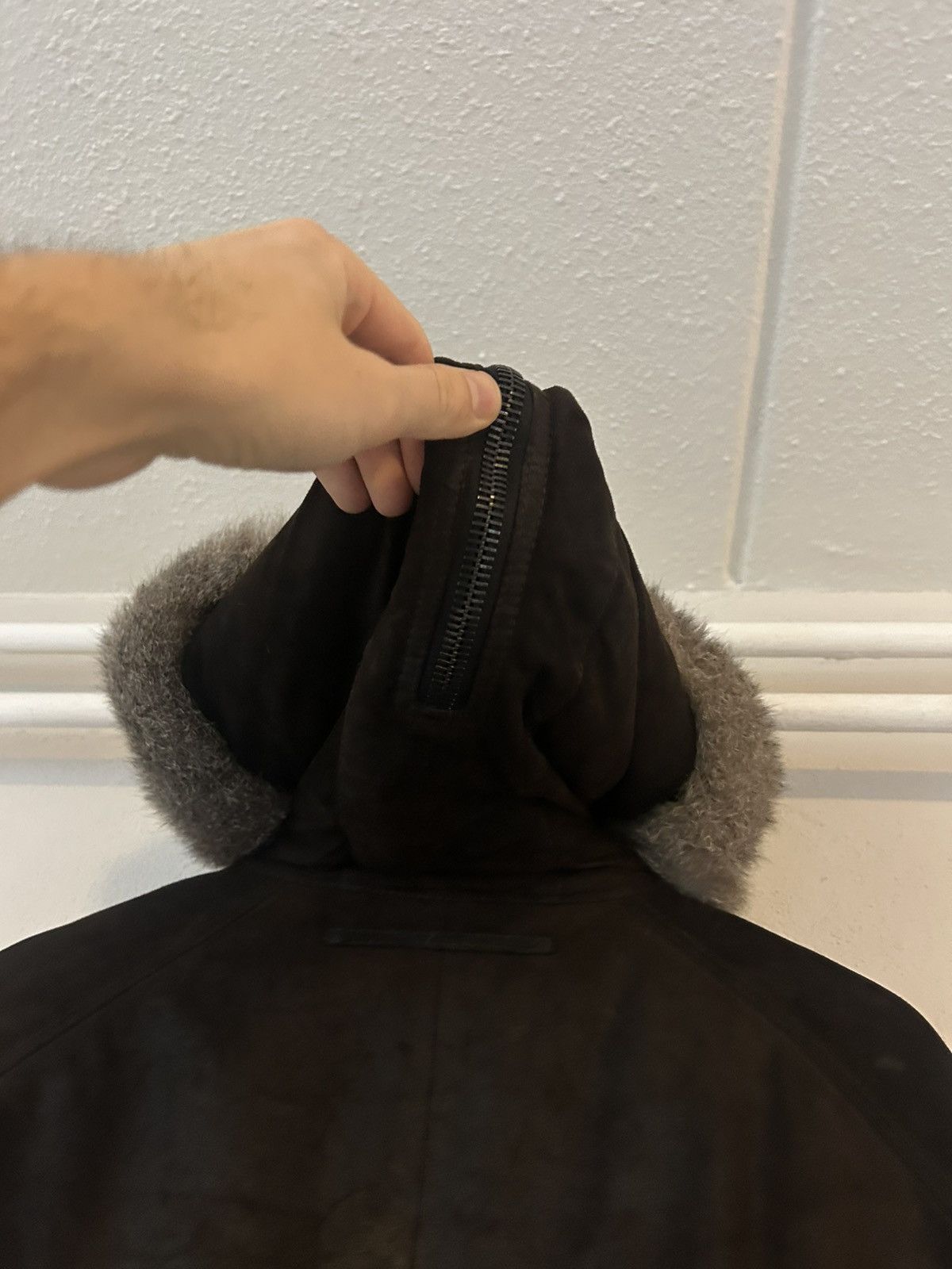 Prada Prada Shearling and Suede Aviator Jacket Size US M / EU 48-50 / 2 - 10 Thumbnail