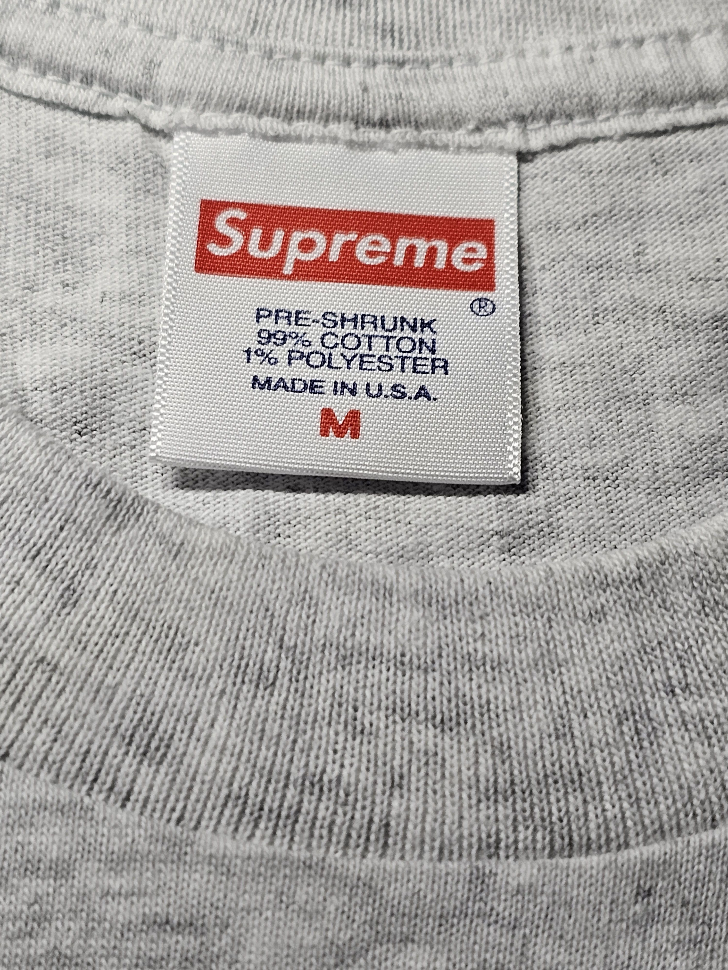 Supreme Supreme Bible tee Size US M / EU 48-50 / 2 - 3 Thumbnail