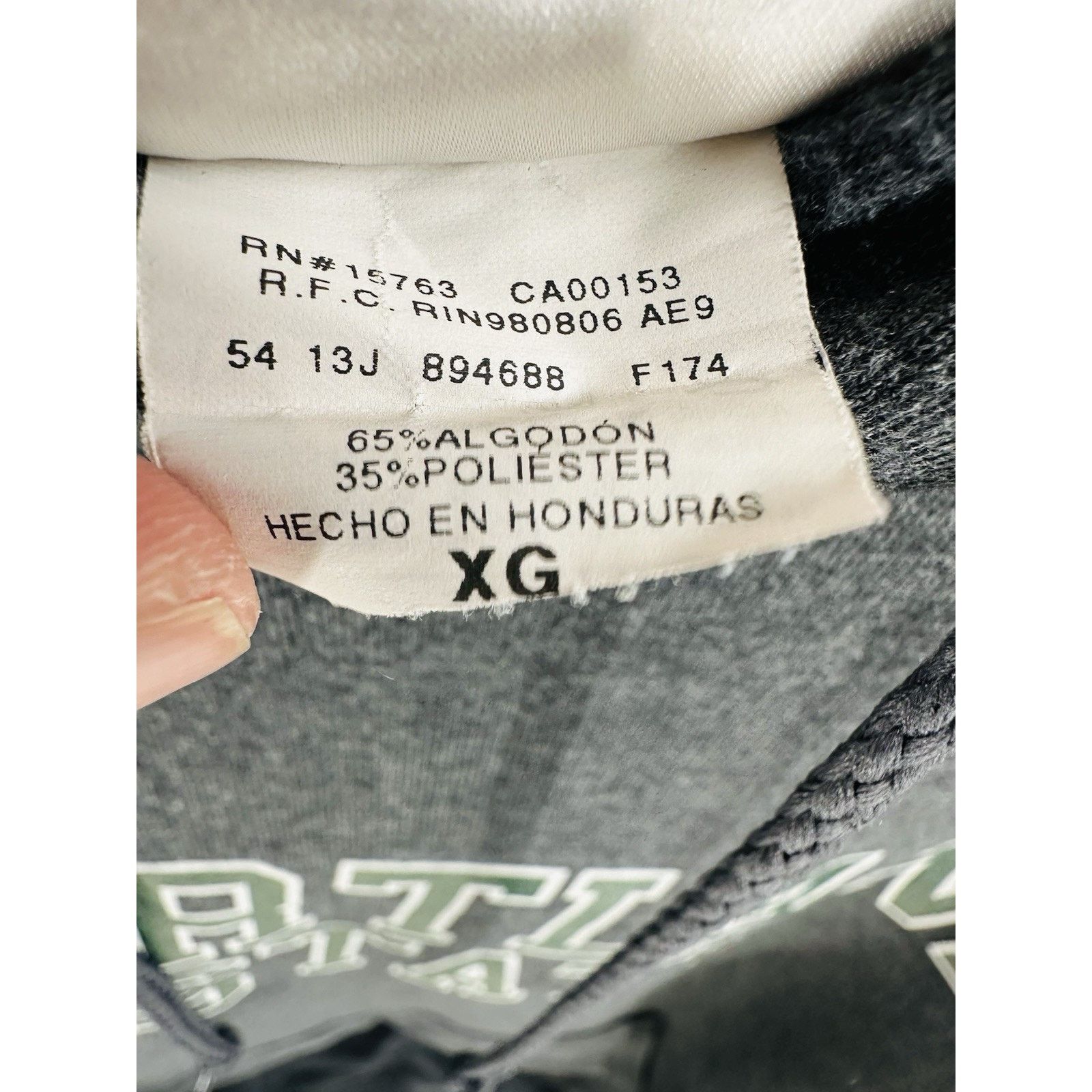 Hanes Vintage 90s Portland State Vikings Grey Sweatshirt Adults Size US XL / EU 56 / 4 - 8 Thumbnail