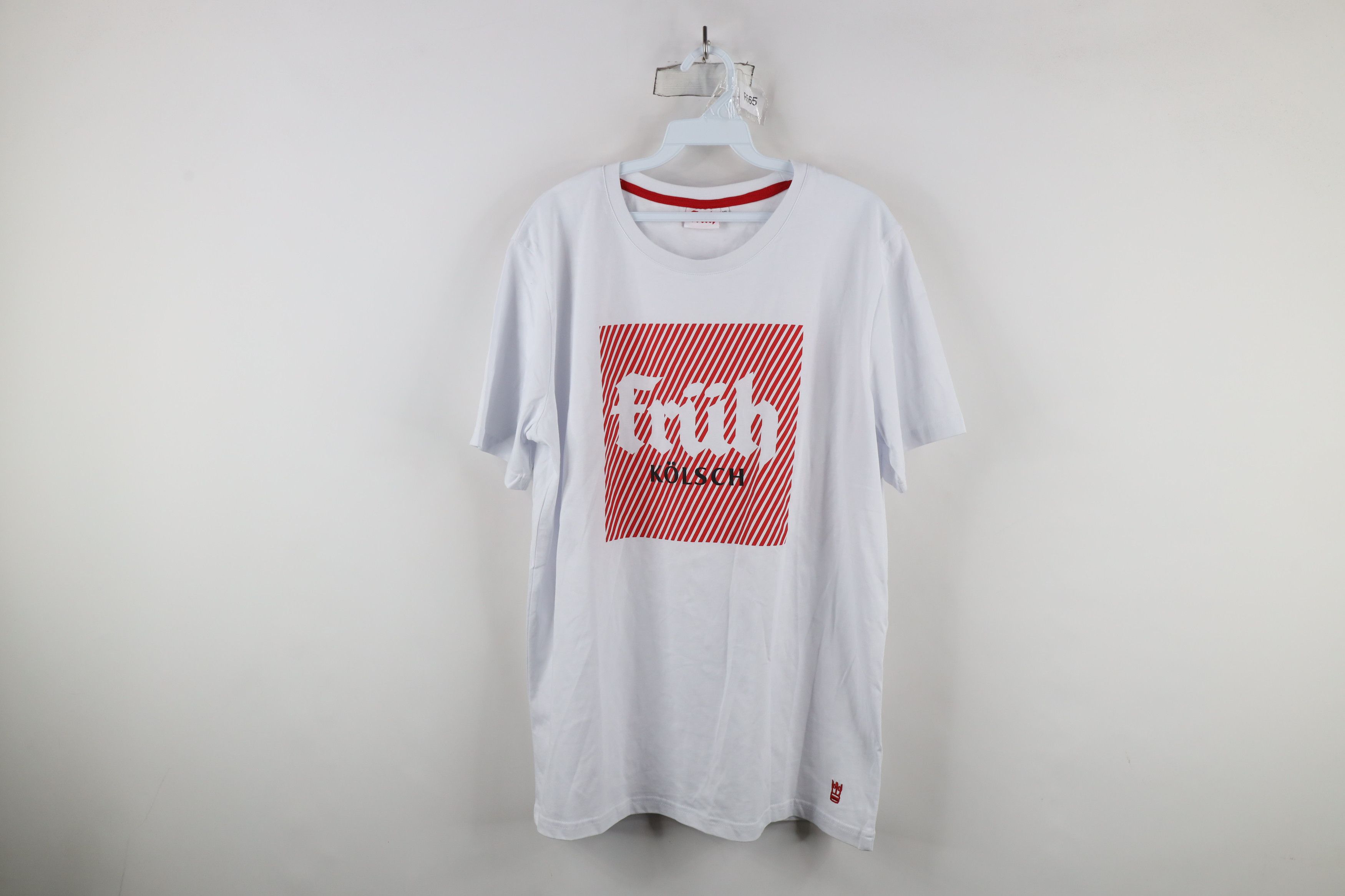 Vintage Vintage Fruh Kolsch Beer Short Sleeve T-Shirt White Cotton Size US XL / EU 56 / 4 - 1 Thumbnail
