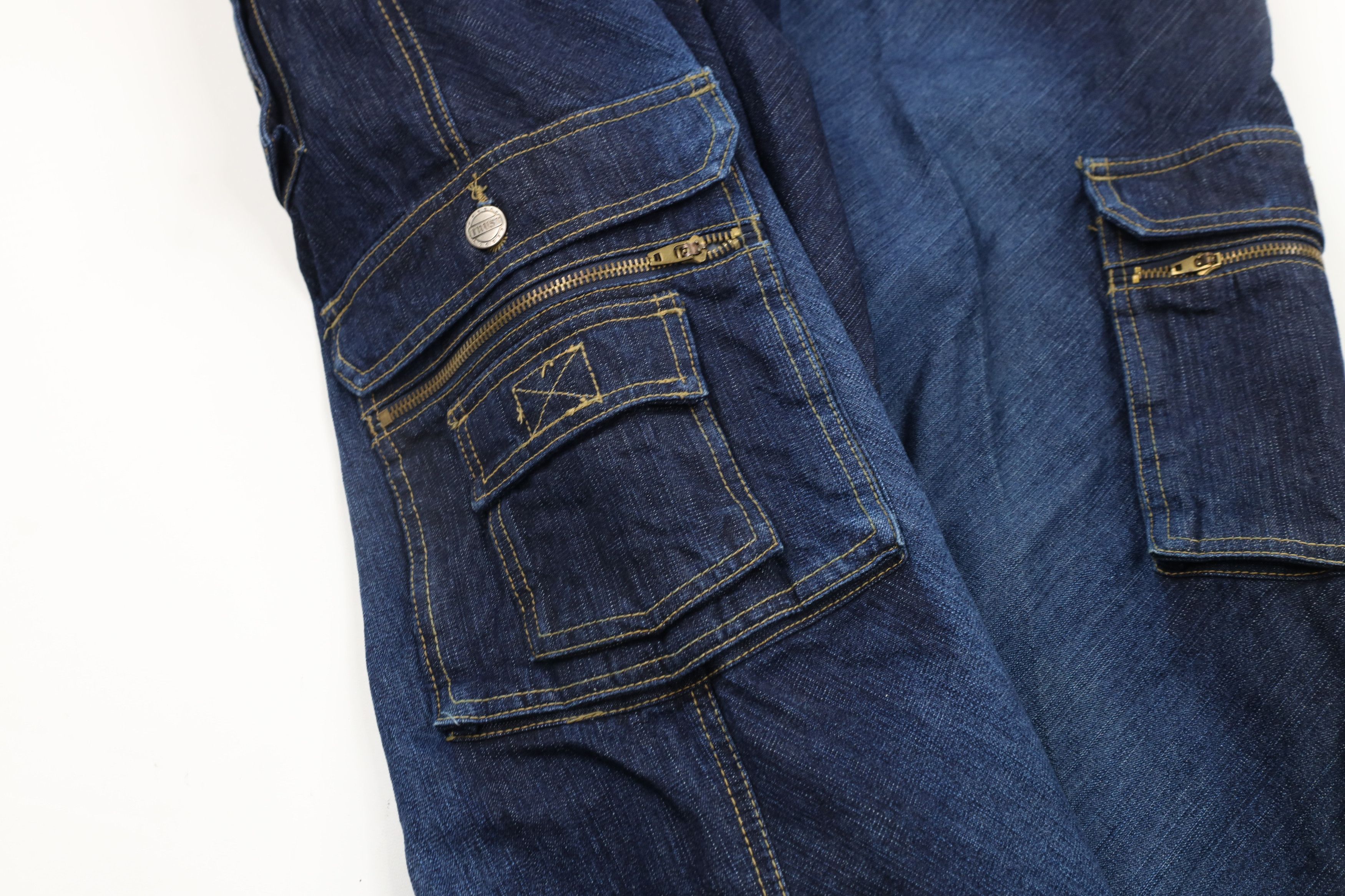 Vintage Vintage 90s Streetwear Baggy Fit Wide Leg Cargo Denim Jeans Size US 40 / EU 56 - 5 Thumbnail