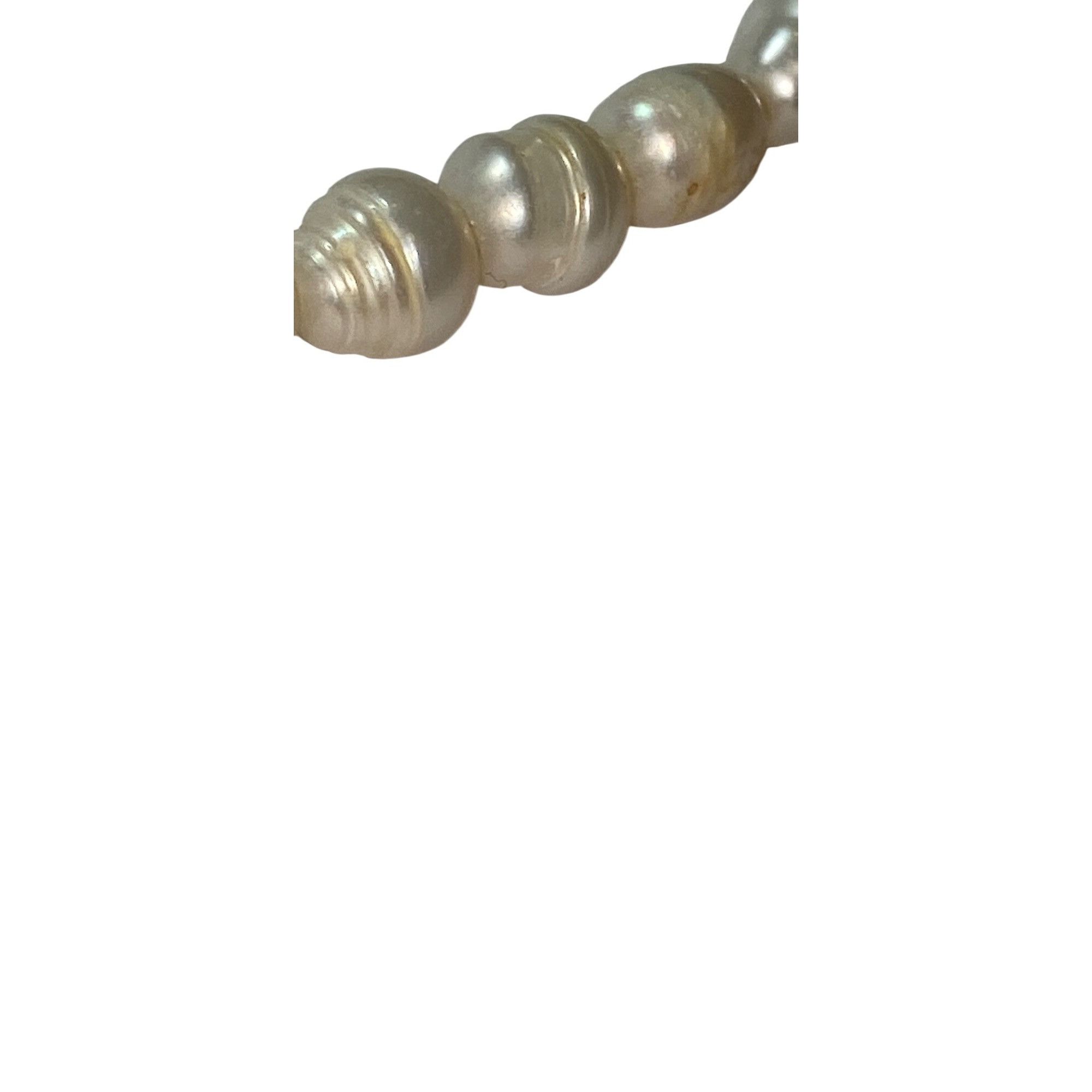 Other Freshwater Genuine Pearl Necklace W/Gold-Plated Clasp - 18" Size ONE SIZE - 6 Thumbnail