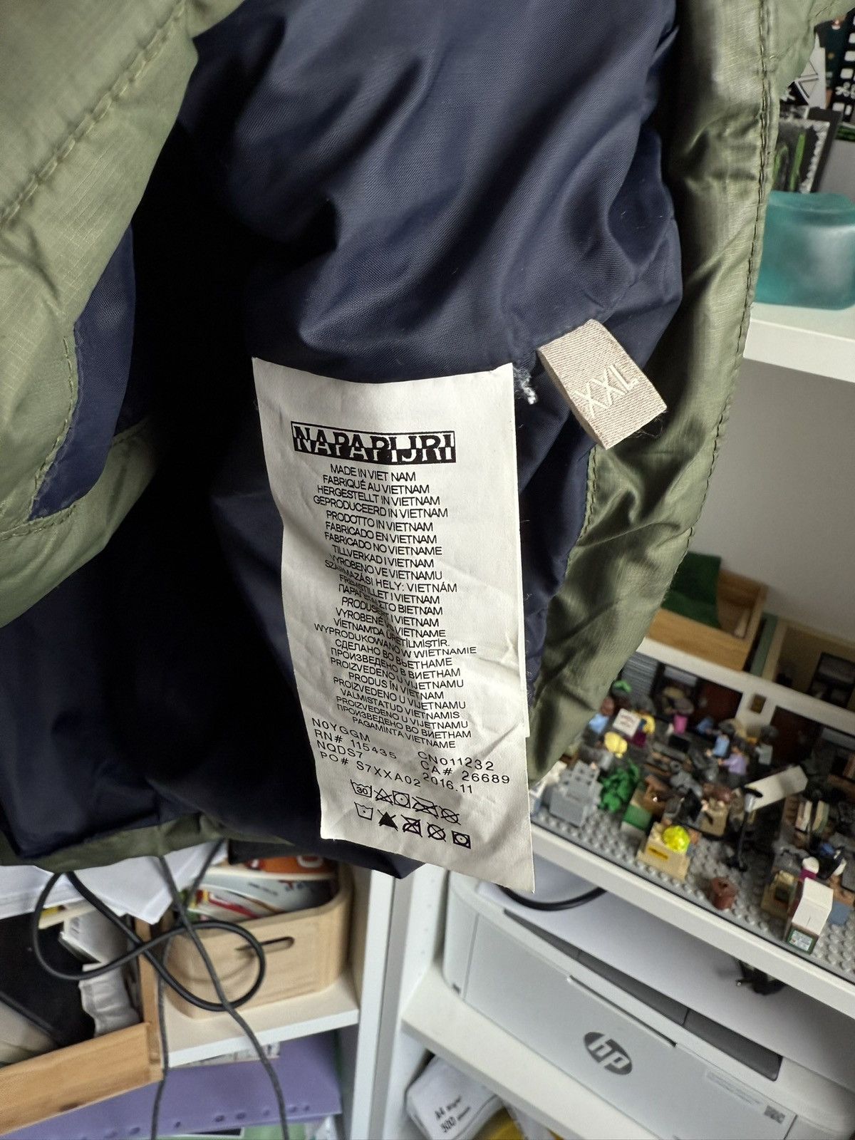 Designer × Napapijri Napapijri small logo lightweight puffer vest XXL gorpcore Size US XXL / EU 58 / 5 - 6 Thumbnail