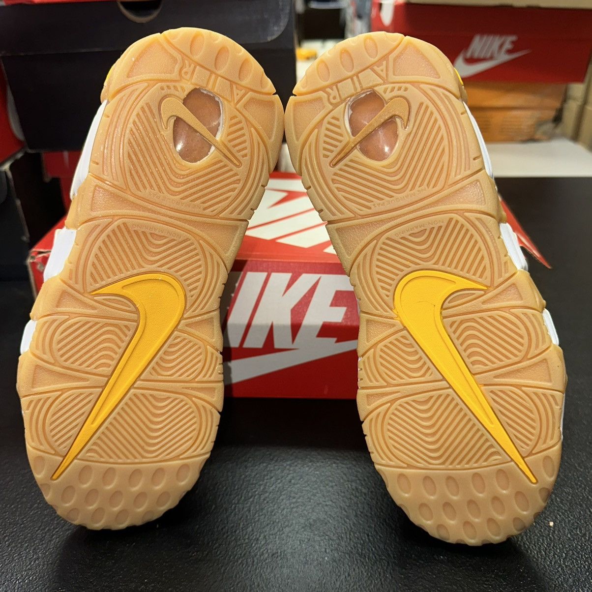 Nike Size 6Y (7.5W) - Nike Air More Uptempo (GS) DQ4713-700 Size US 7.5 / IT 37.5 - 5 Thumbnail