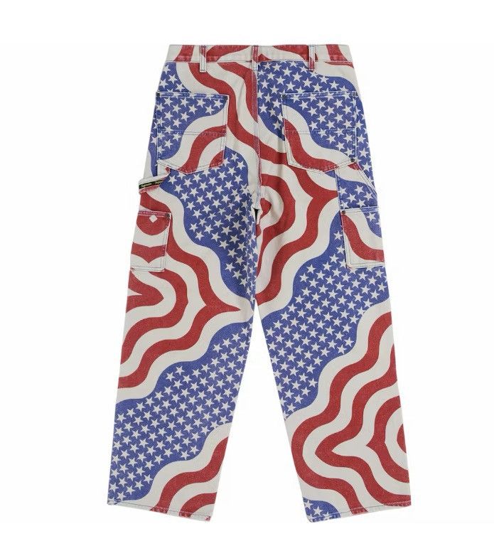 Supreme Supreme Flag Double Knee Painter Pants Size US 30 / EU 46 - 2 Thumbnail
