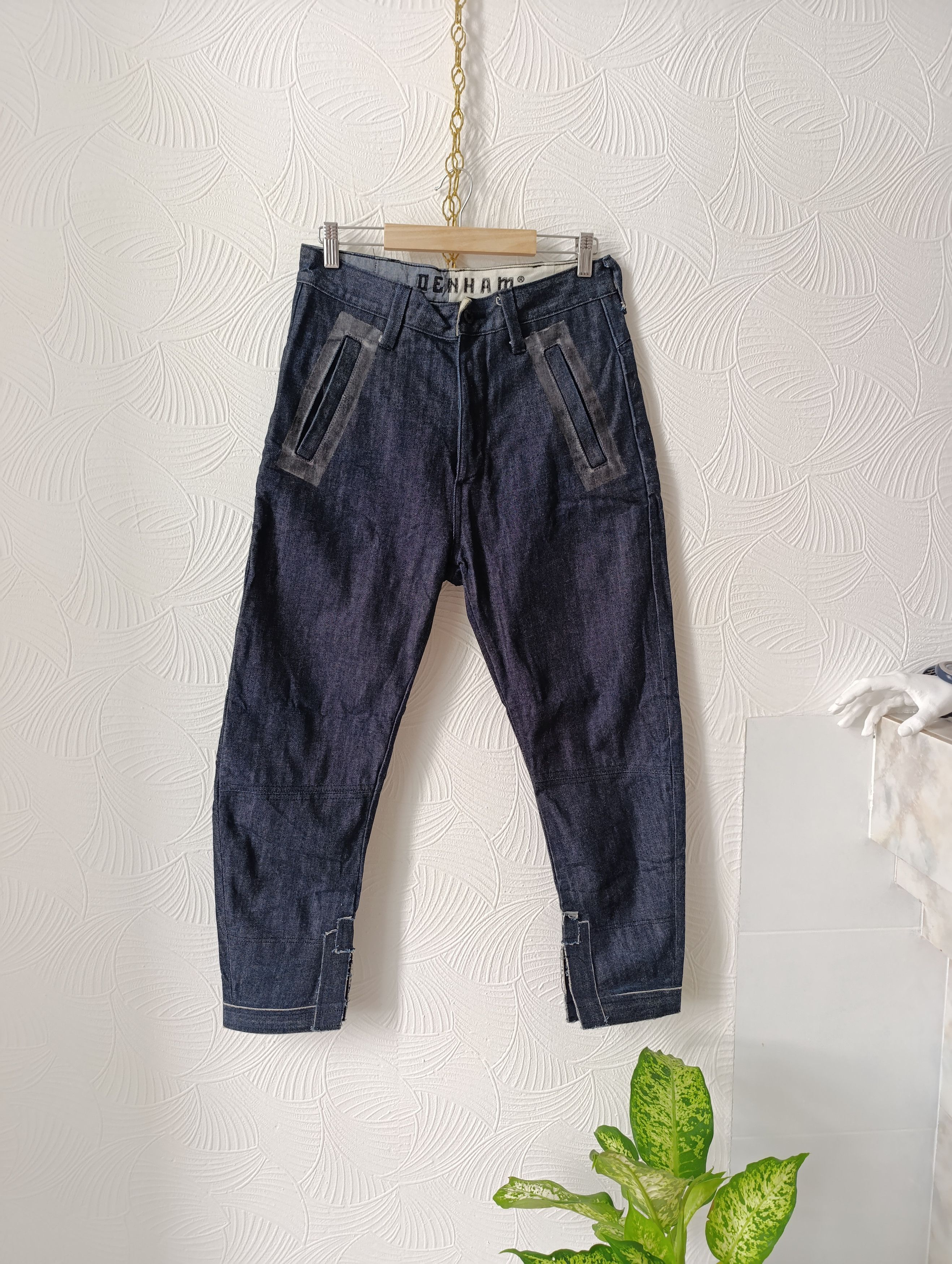 yotti！DENHAM TOKYO DROP CARROT FIT 34 DENHAM × Japanese Brand Denham Tokyo Apex Drop Carrot Fit
