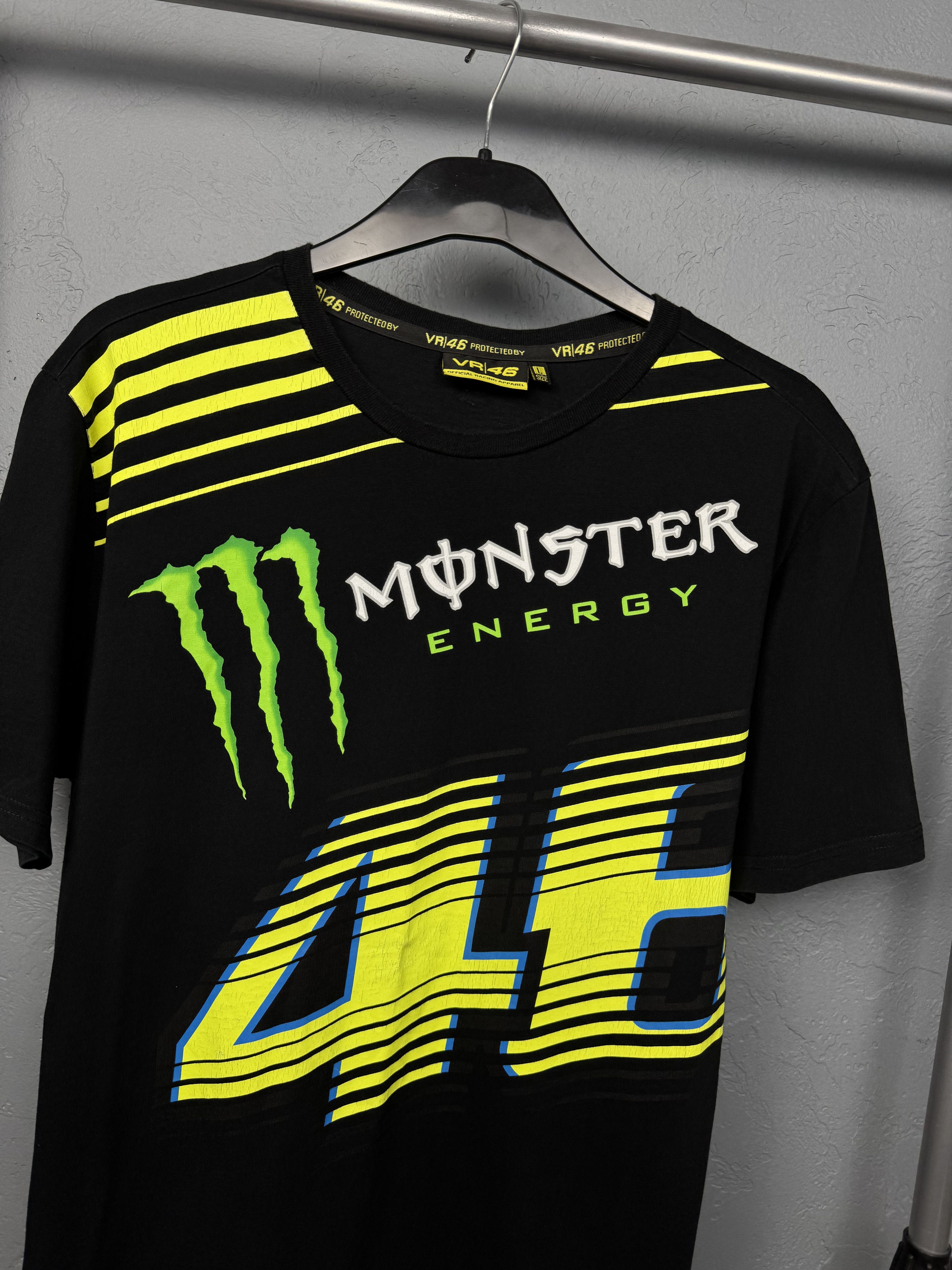 Yamaha Monster Energie VR 46 Racing Vintage Mens T-Shirt Size US L / EU 52-54 / 3 - 2 Thumbnail