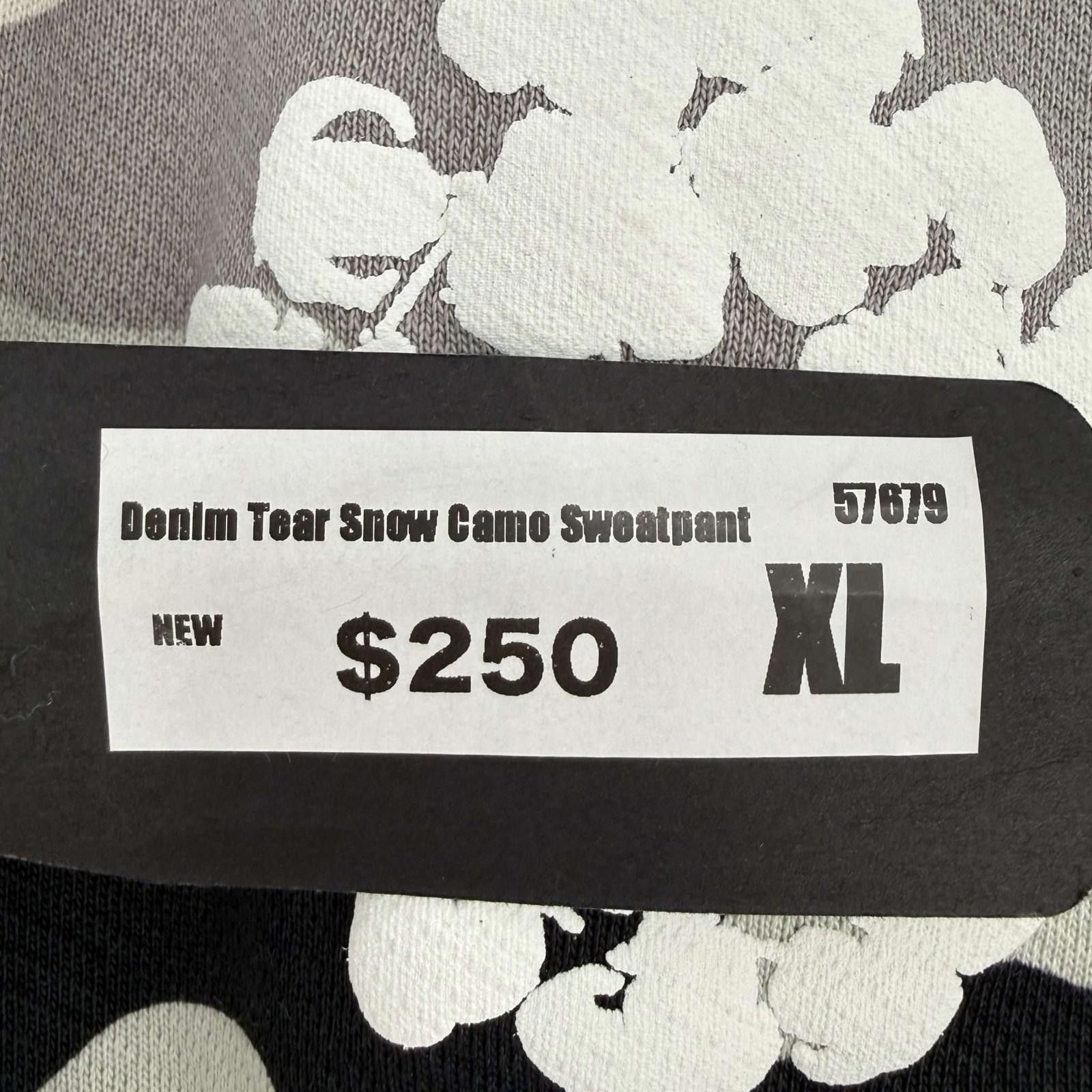 DENIM TEARS Denim Tears Snow Camo Sweatpant XL Size US 36 / EU 52 - 11 Thumbnail