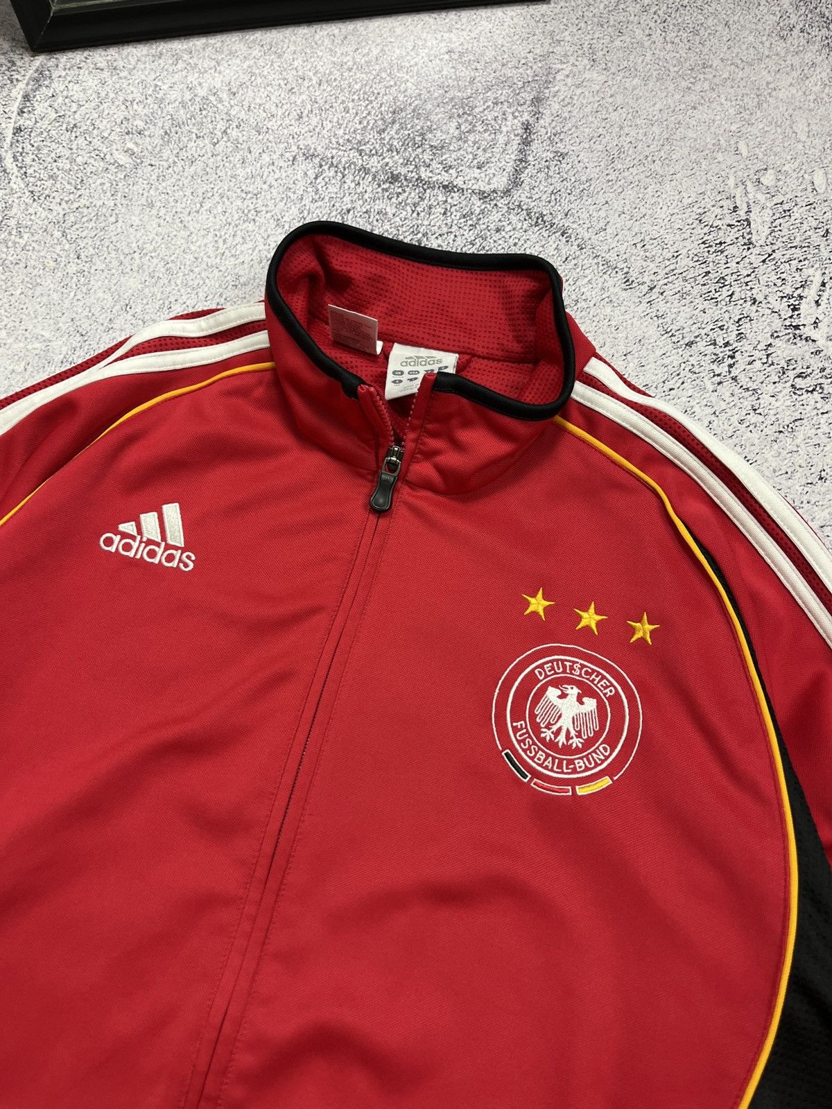 Adidas × Vintage Vintage 2005 Germany Soccer Track Jacket Adidas World Cup Size US L / EU 52-54 / 3 - 7 Thumbnail