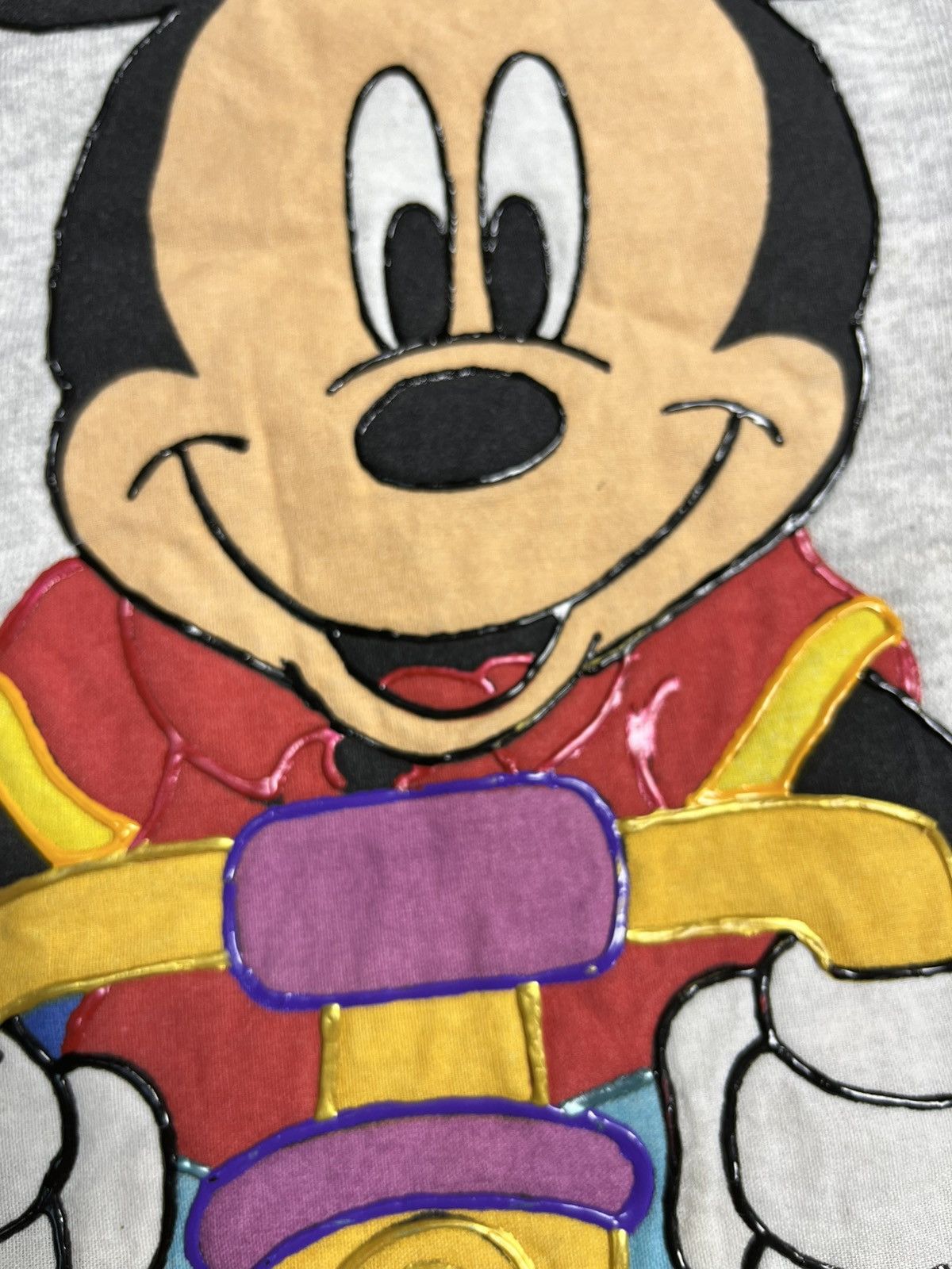 Vintage vintage Mickey Mouse Mirror Sweatshirt Size US XL / EU 56 / 4 - 6 Thumbnail