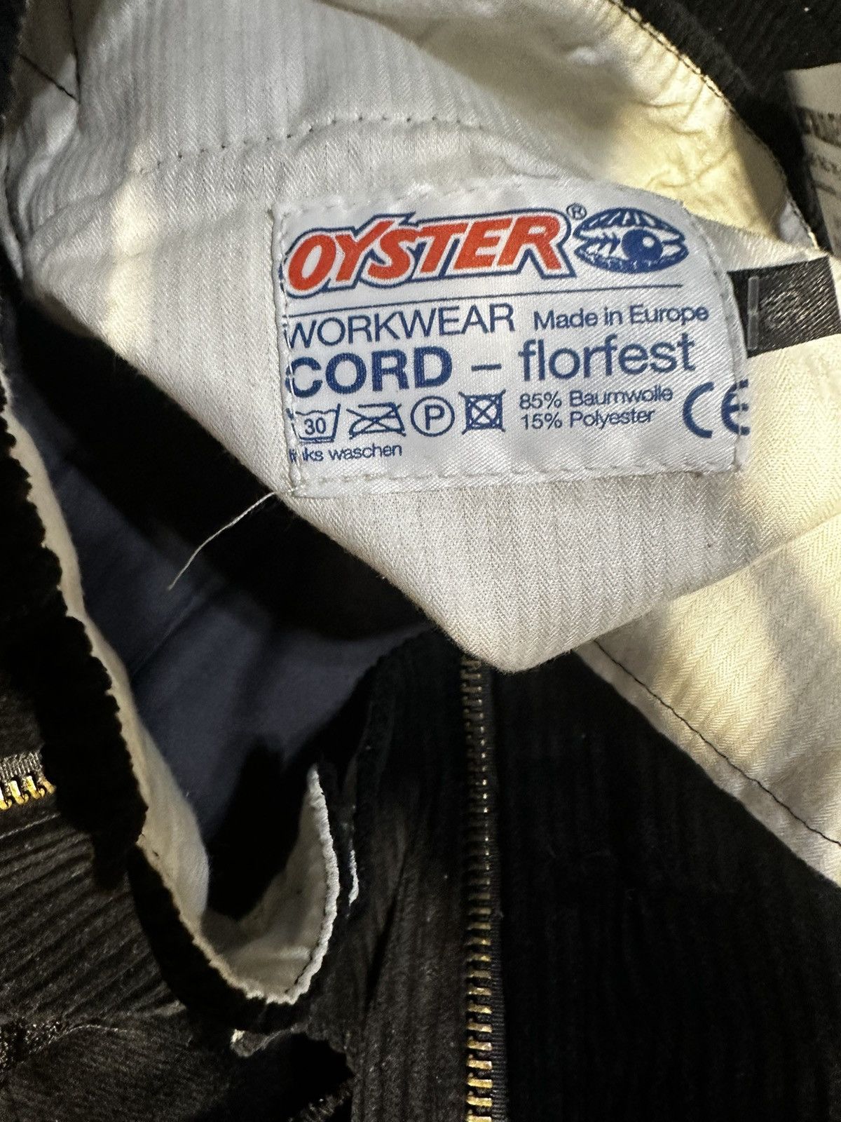 Other Crazy Rare Black corduroy Oyster European Workwear Pants Size US 32 / EU 48 - 5 Thumbnail