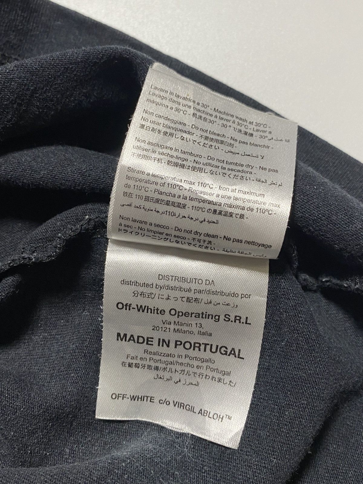Off-White Off-White Brushed Diagonal T-Shirt Size US S / EU 44-46 / 1 - 14 Thumbnail