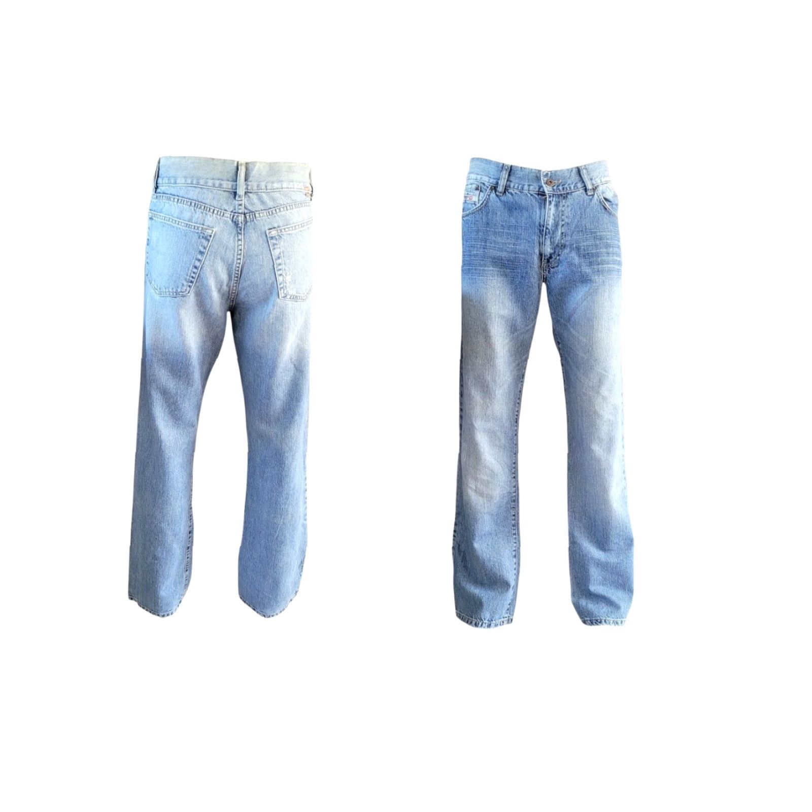 Diesel Diesel Industry Light Wash Jeans – W34 L33 Denim 100% Cotton Men’s Jeans XS? Size US 34 / EU 50 - 2 Thumbnail