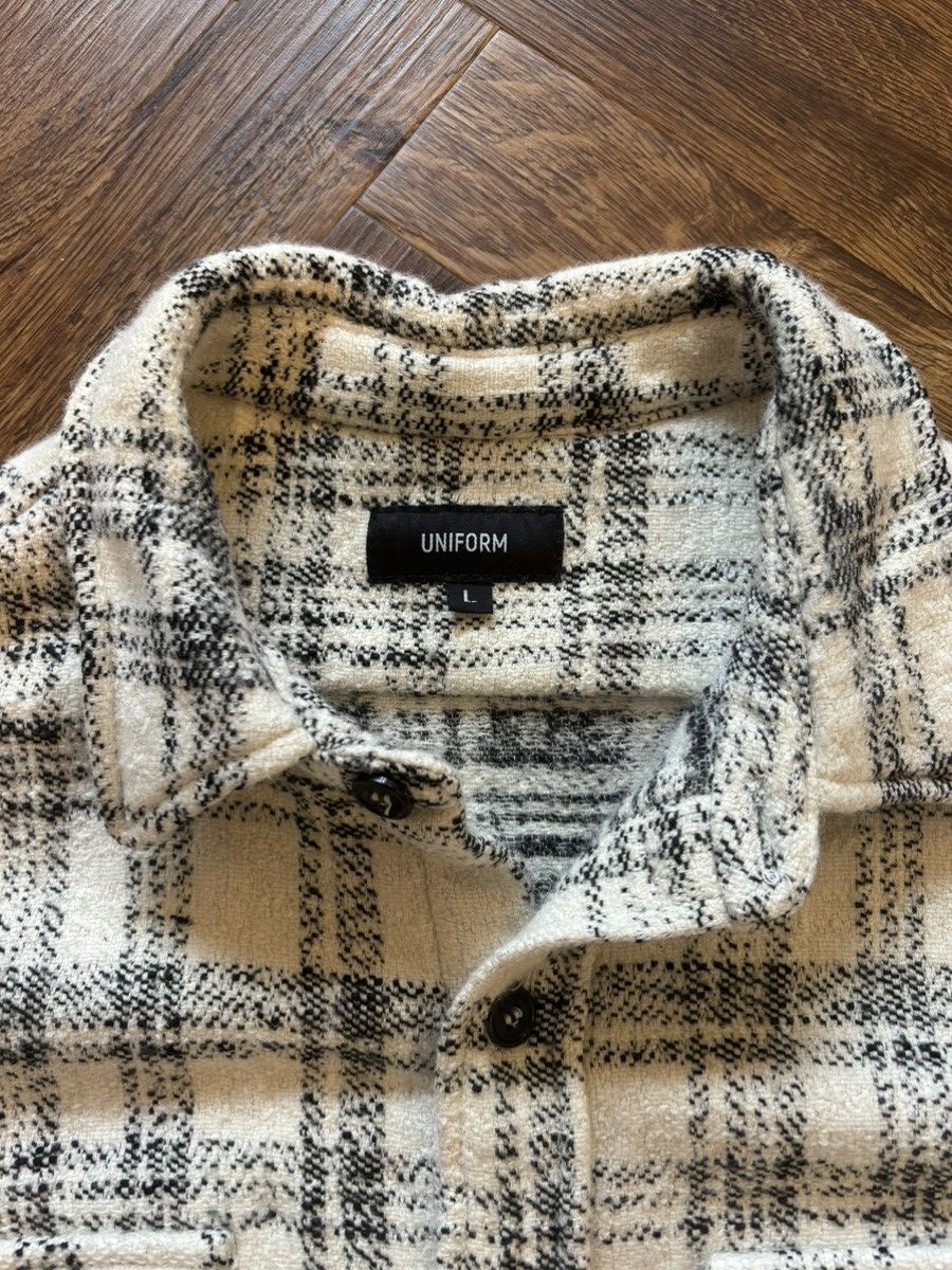 Uniform Studios Uniform/ Depressed Trap Kid Flannel Shirt cut and sewn Size US L / EU 52-54 / 3 - 4 Thumbnail