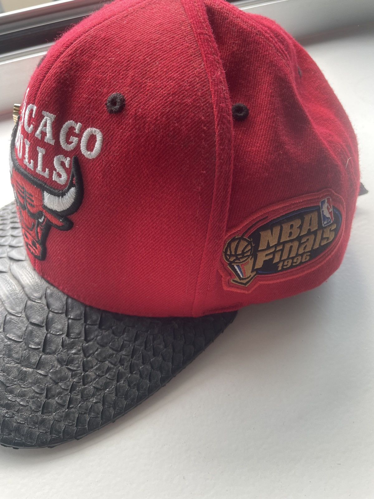 Just Don × Mitchell & Ness × Rsvp Gallery Very Rare Just Don Chicago Bulls NBA Finals 1996 Cap Size ONE SIZE - 2 Thumbnail