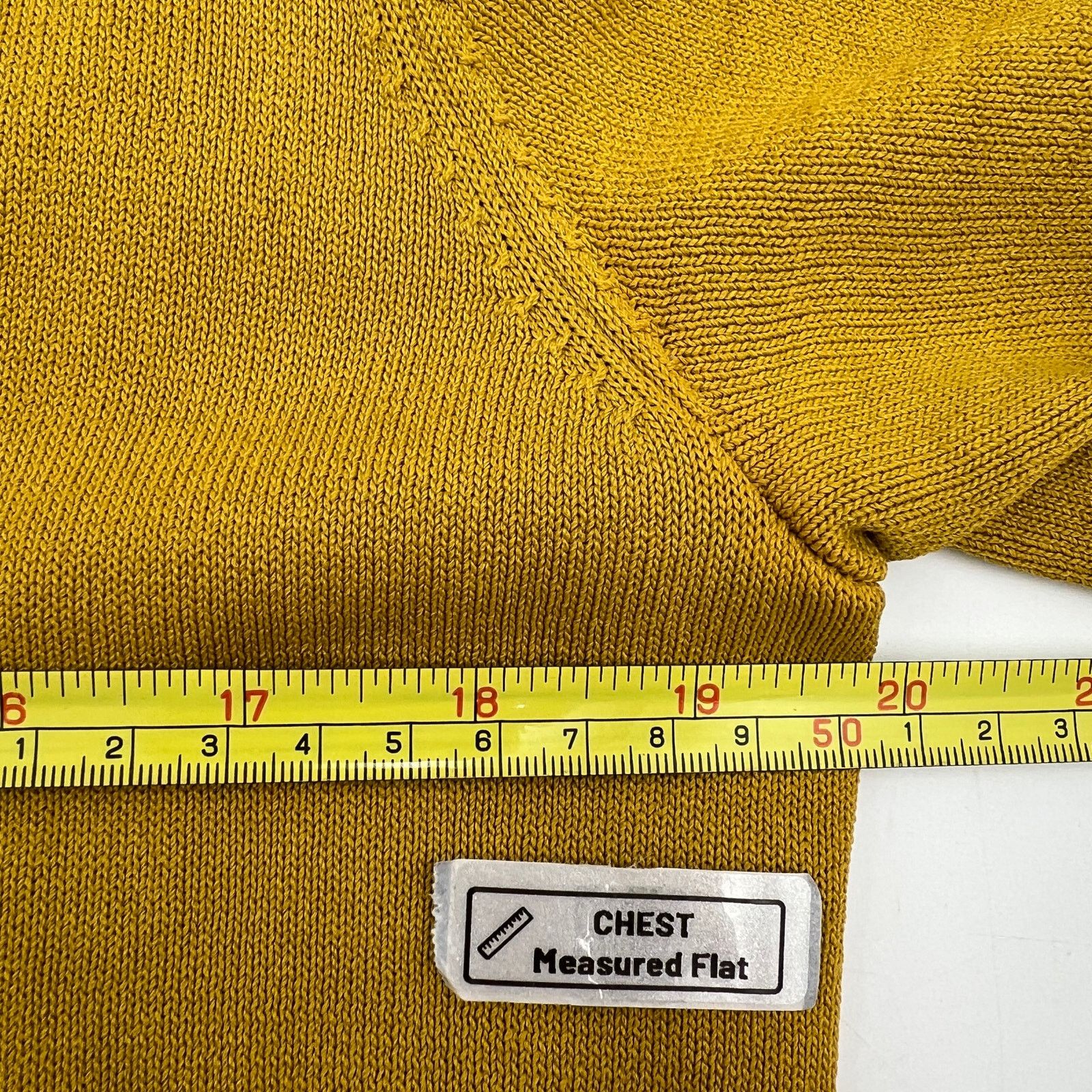 Other Eva Mendes Yellow Knit Midi Dress Size XL / US 12-14 / IT 48-50 - 4 Thumbnail