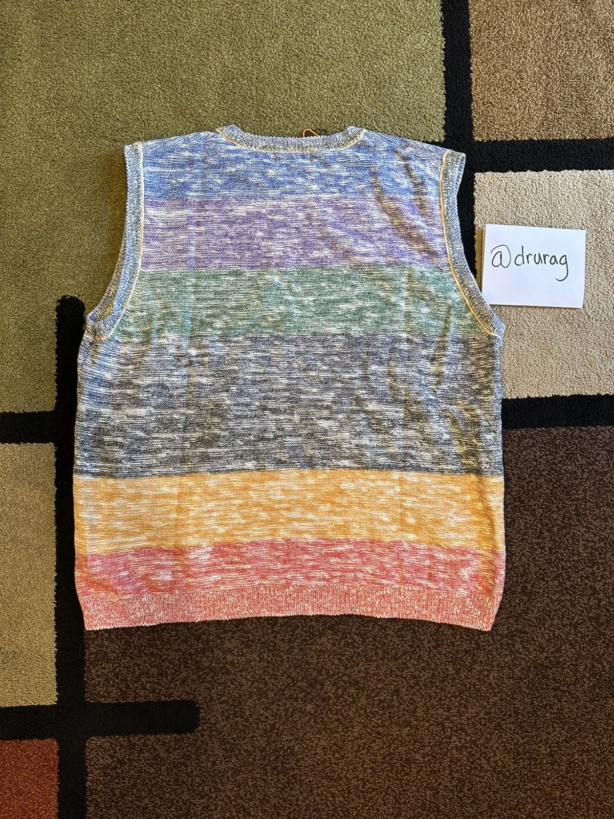 Japanese Brand AFB Japanese Knit Vest Size US XL / EU 56 / 4 - 3 Thumbnail