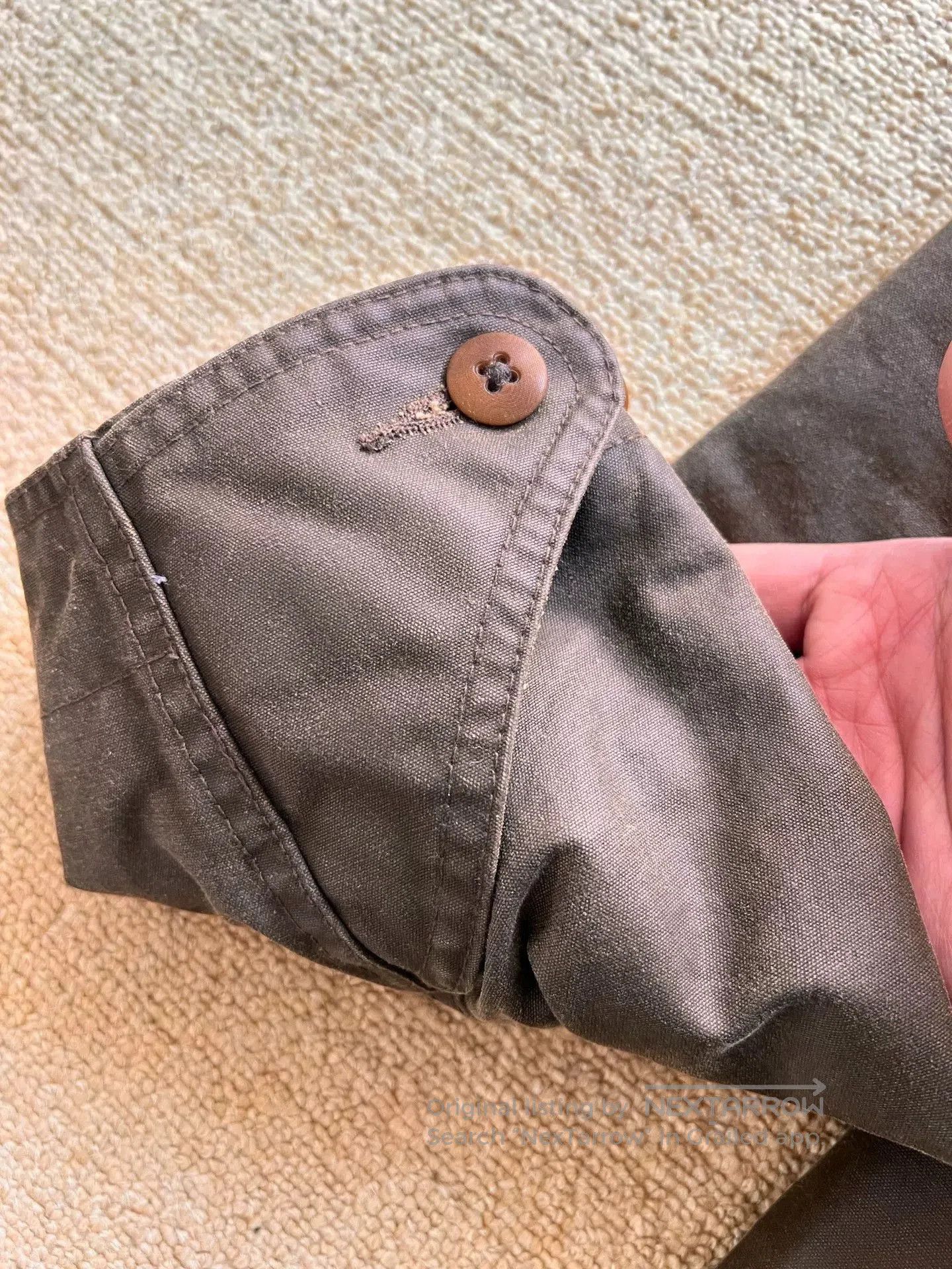 RRL Ralph Lauren RRL Double RL Waxed Cotton Jacket. Size US S / EU 44-46 / 1 - 6 Thumbnail