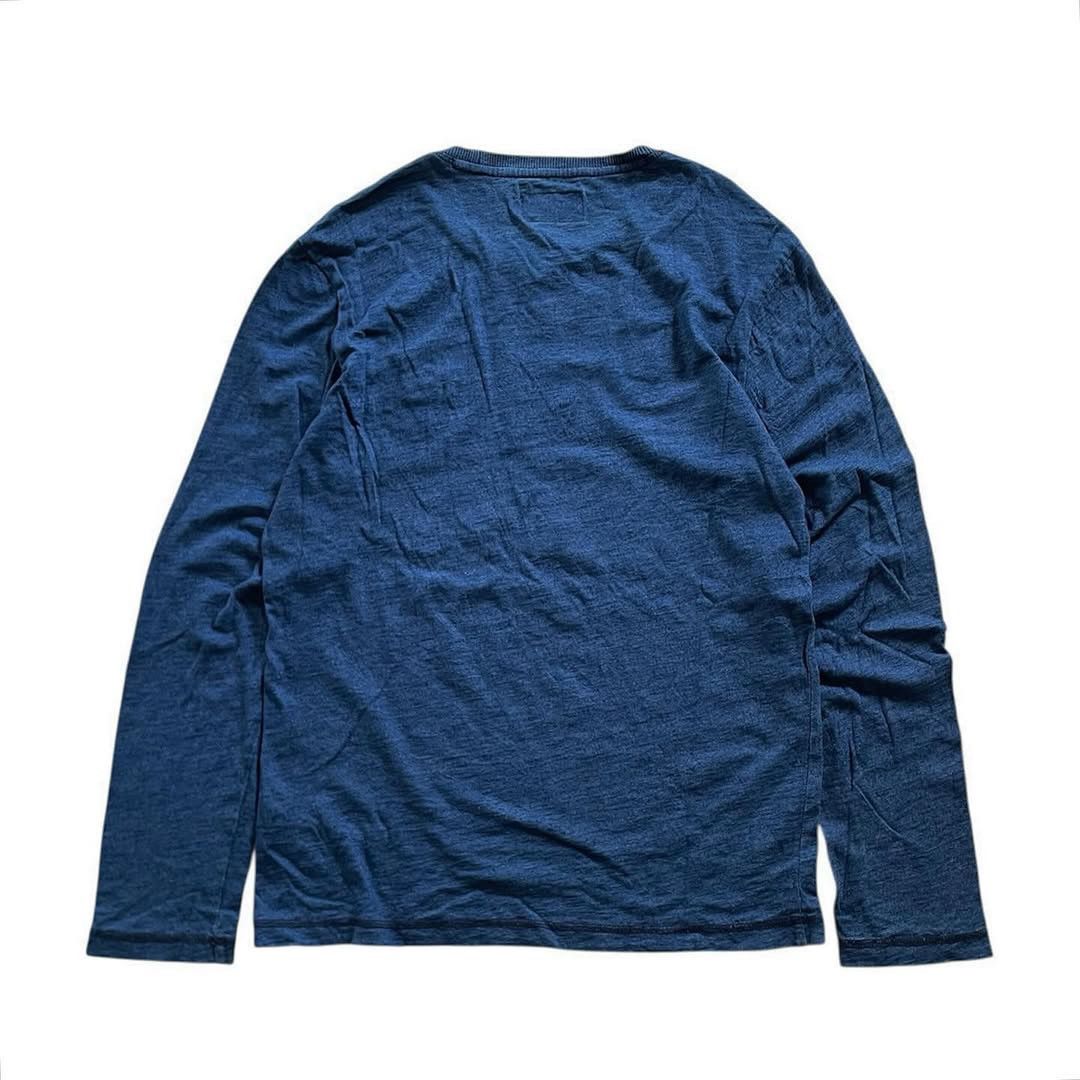 RRL Ralph Lauren LAST CALL‼️RRL Blue Indigo Long Sleeve Size US XXL / EU 58 / 5 - 2 Thumbnail