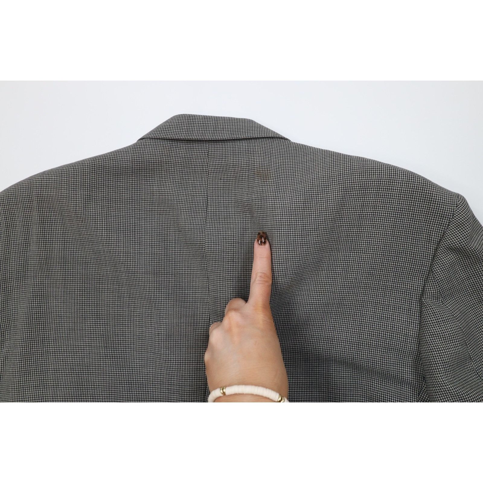 Vintage Vintage 80s 90s 2 Piece Double Breasted Suit Wedding Size 46L - 8 Thumbnail