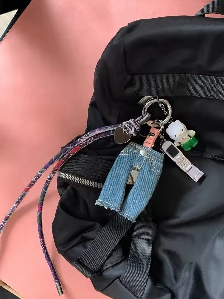 Jewelry Mini Jeans Keychain Size ONE SIZE - 5 Thumbnail