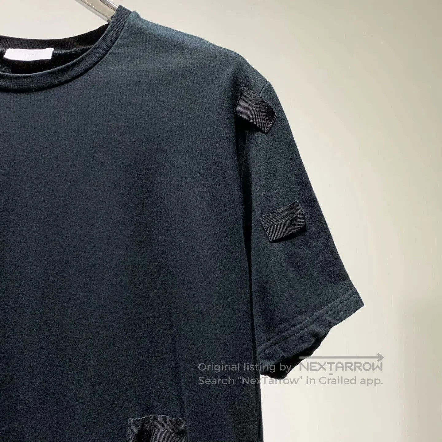 Dior dior black short sleeve t-shirt with patches. Size US M / EU 48-50 / 2 - 5 Thumbnail