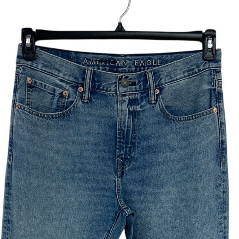 American Eagle Outfitters New American Eagle Mens Size 32 X 32 Cotton Denim Blue Jeans Size US 32 / EU 48 - 2 Thumbnail