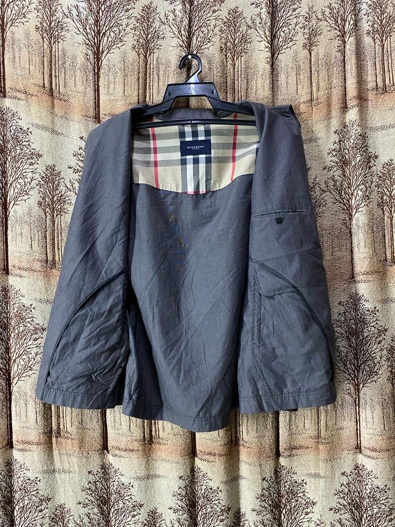 Burberry × Japanese Brand Very Nice👺Burberry London button Up Jacket Size US S / EU 44-46 / 1 - 8 Thumbnail