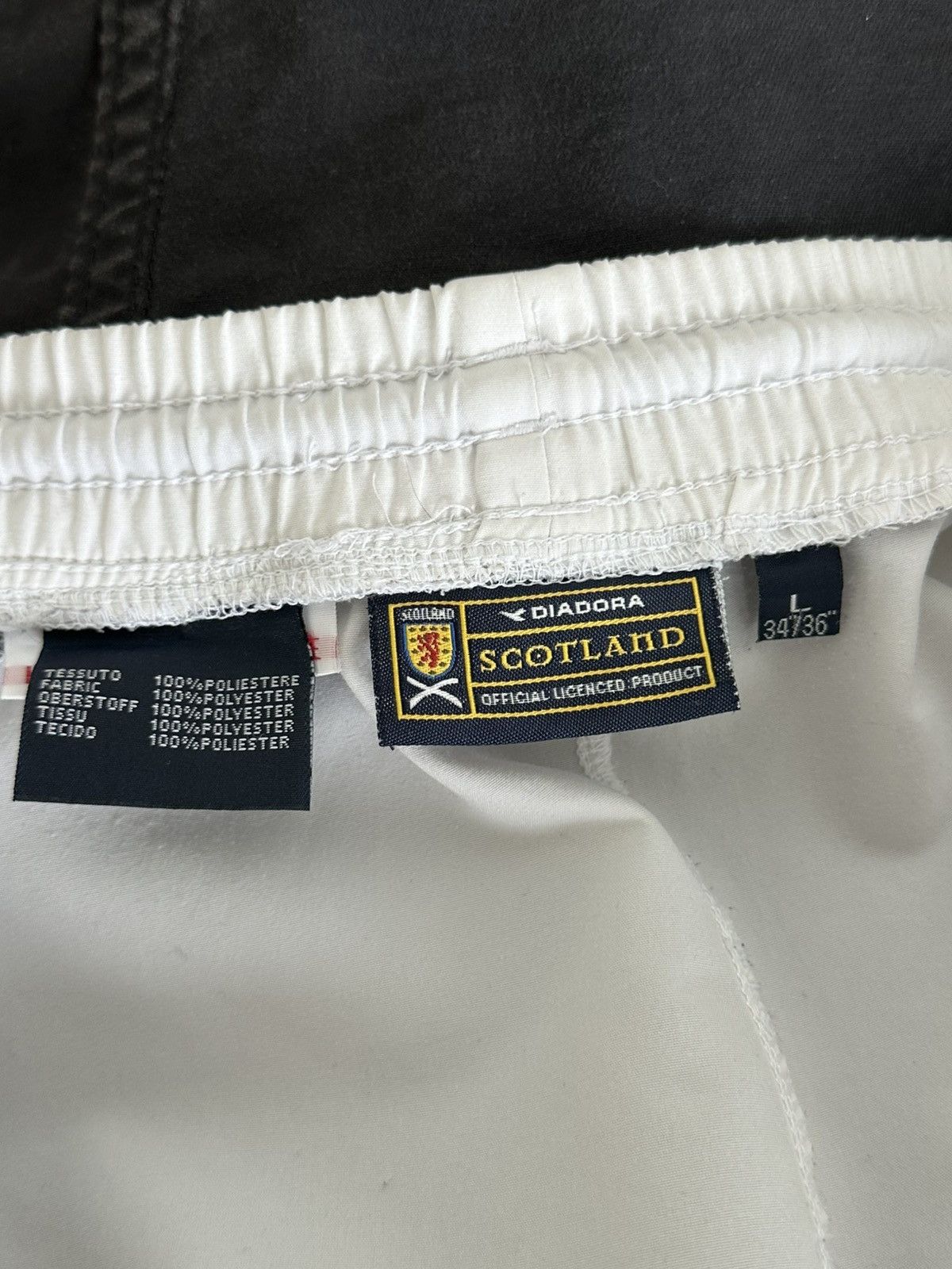 Diadora Vintage Diadora Scotland White Shorts Size 36" / US 14 / IT 50 - 9 Thumbnail