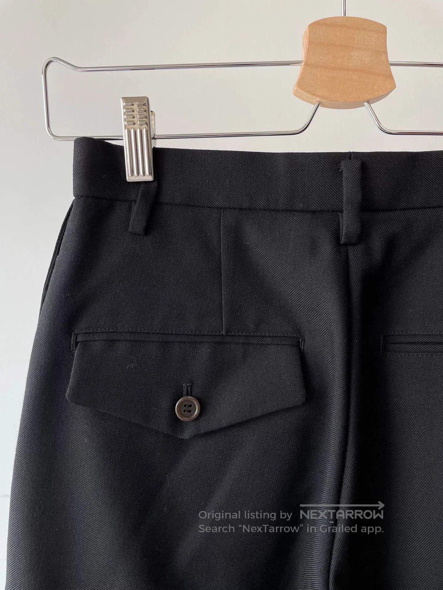 Noir Kei Ninomiya Noir Kei Ninomiya Comme des Garçons Pocket Cropped Pants. Size 27" / US 4 / IT 40 - 4 Thumbnail