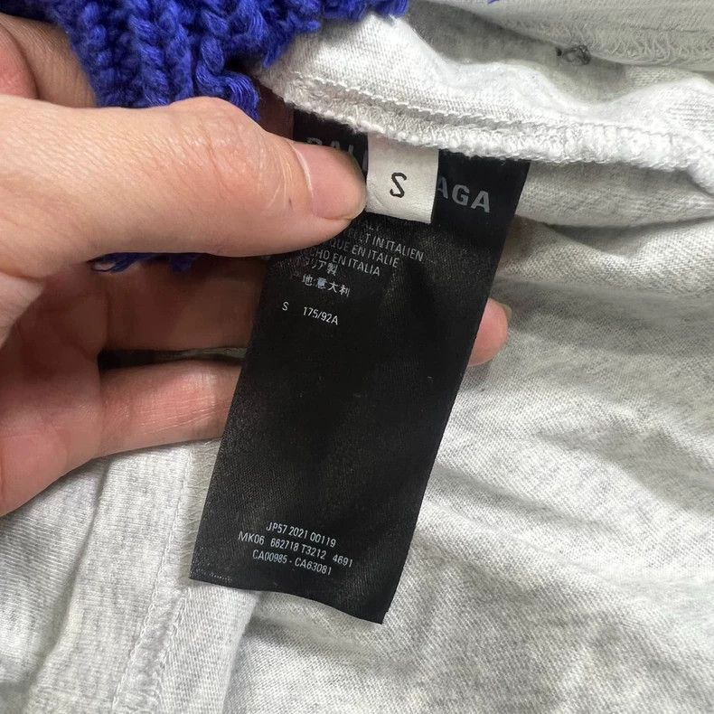 Balenciaga Balenciaga Distressed Two-Piece Coca-Cola Sweater Size US S / EU 44-46 / 1 - 7 Thumbnail