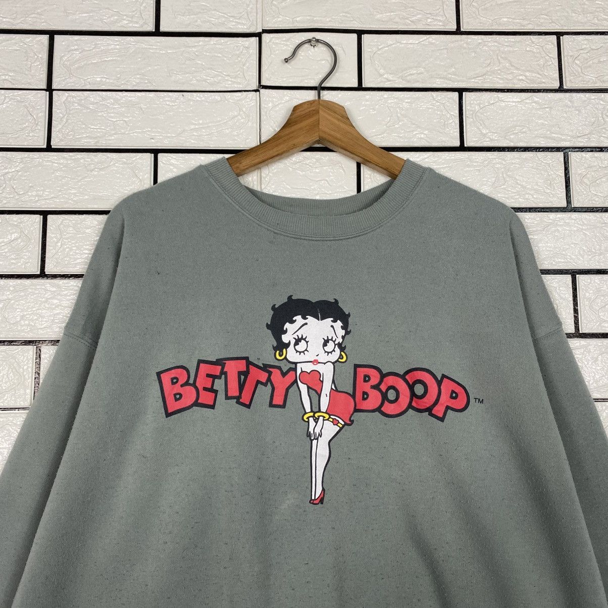 Japanese Brand 📌Vintage Sweatshirt BettyBoop Big Logo Size US L / EU 52-54 / 3 - 4 Thumbnail