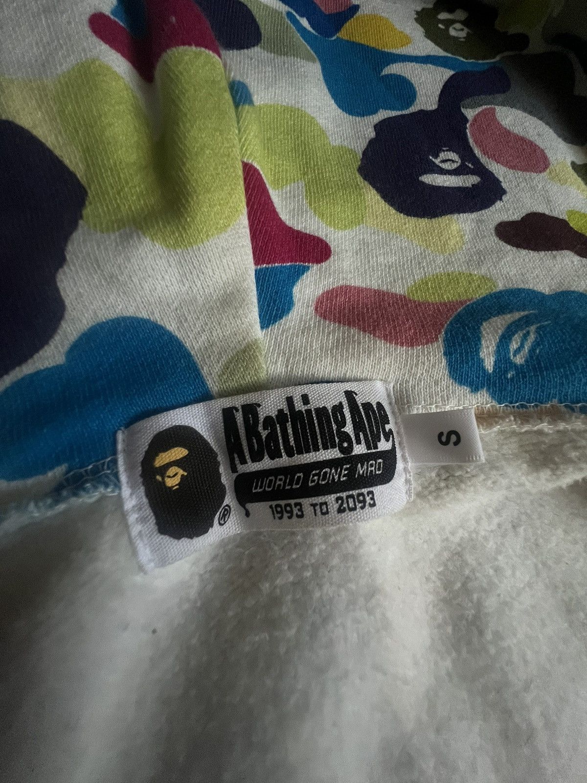 Bape Multi Camo Shark Full Zip Hoodie Size US S / EU 44-46 / 1 - 21 Thumbnail