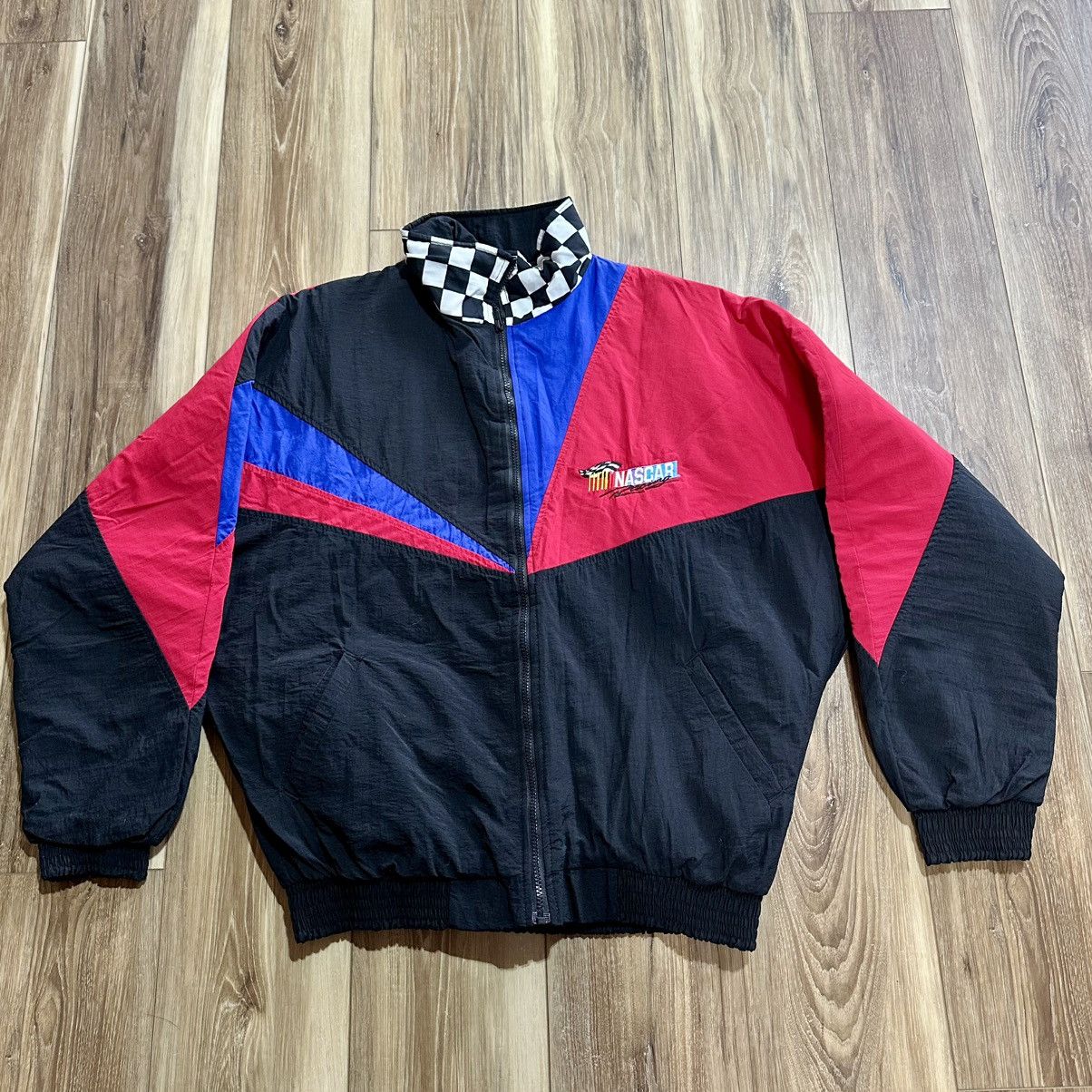 NASCAR × Vintage Vintage 90s Kado Nascar Racing Made In USA Jacket, XL Size US XL / EU 56 / 4 - 1 Thumbnail