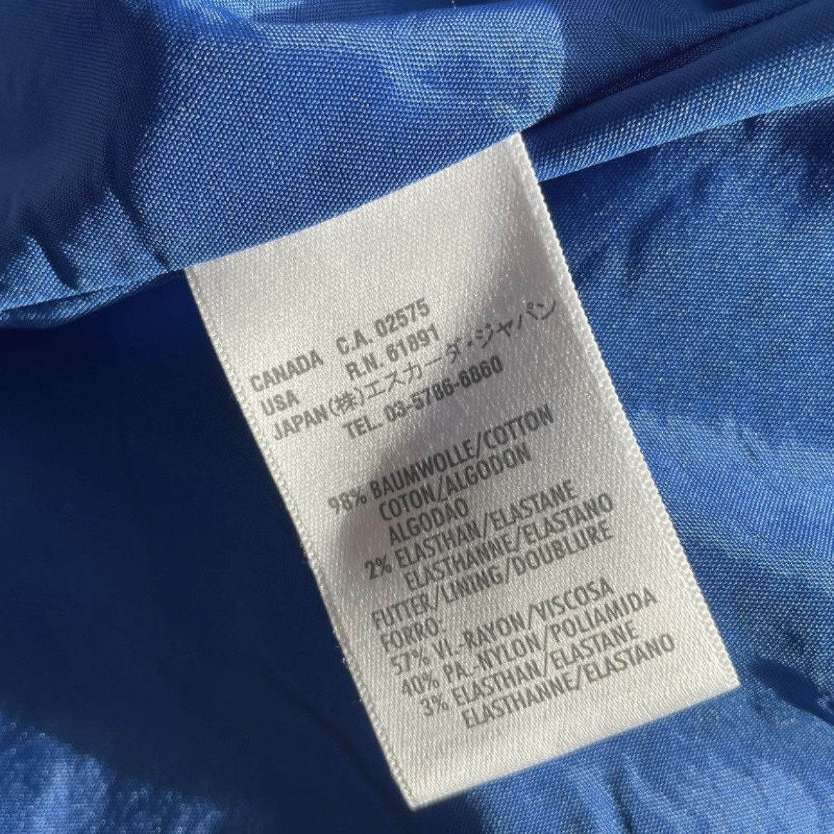 Escada Sport Escada Sport Early Y2K Military Chic Electric Blue Jacket Size M / US 6-8 / IT 42-44 - 8 Thumbnail