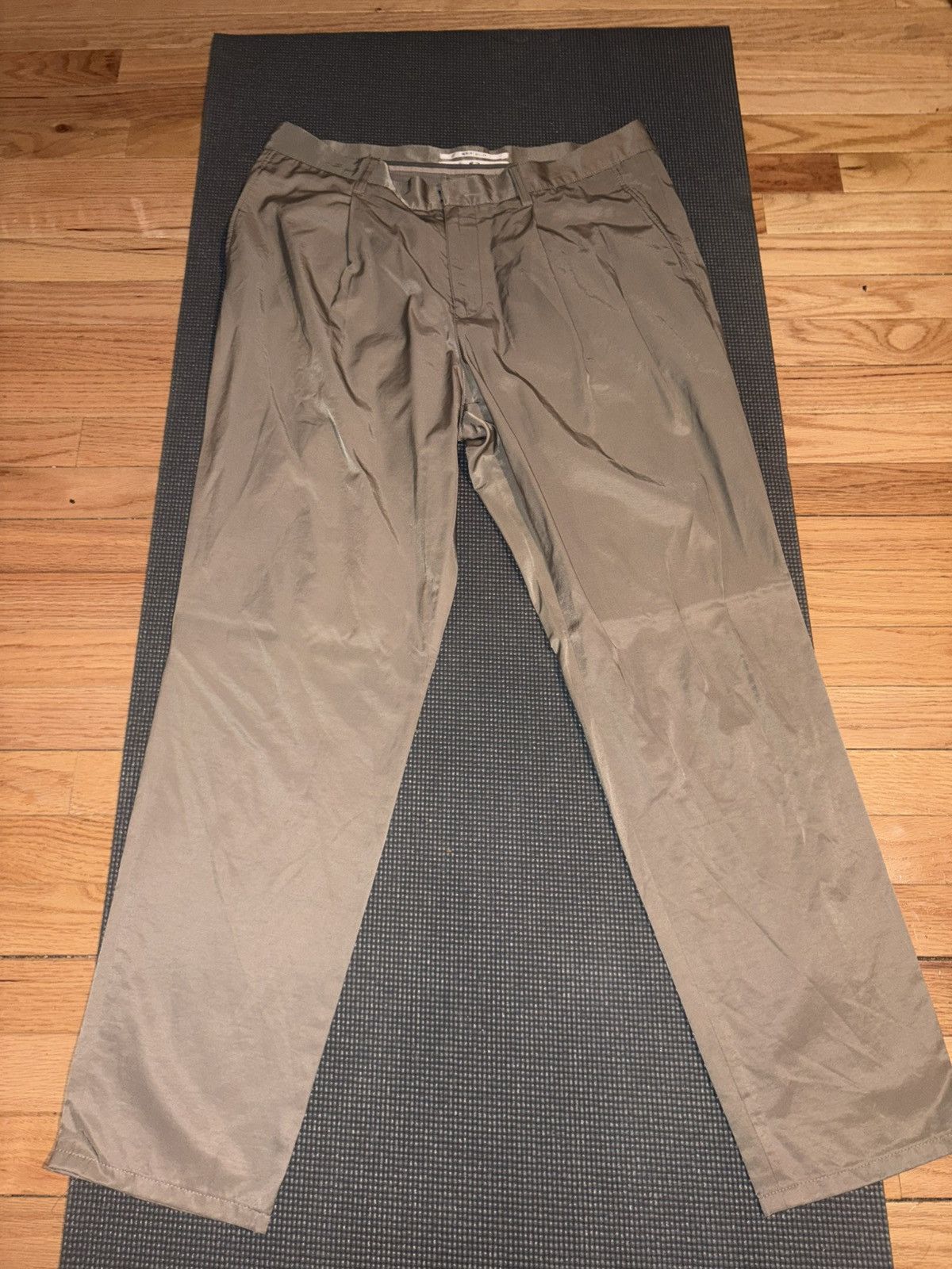 Robert Geller Robert Geller shimmer beige pants Size US 33 - 1 Thumbnail