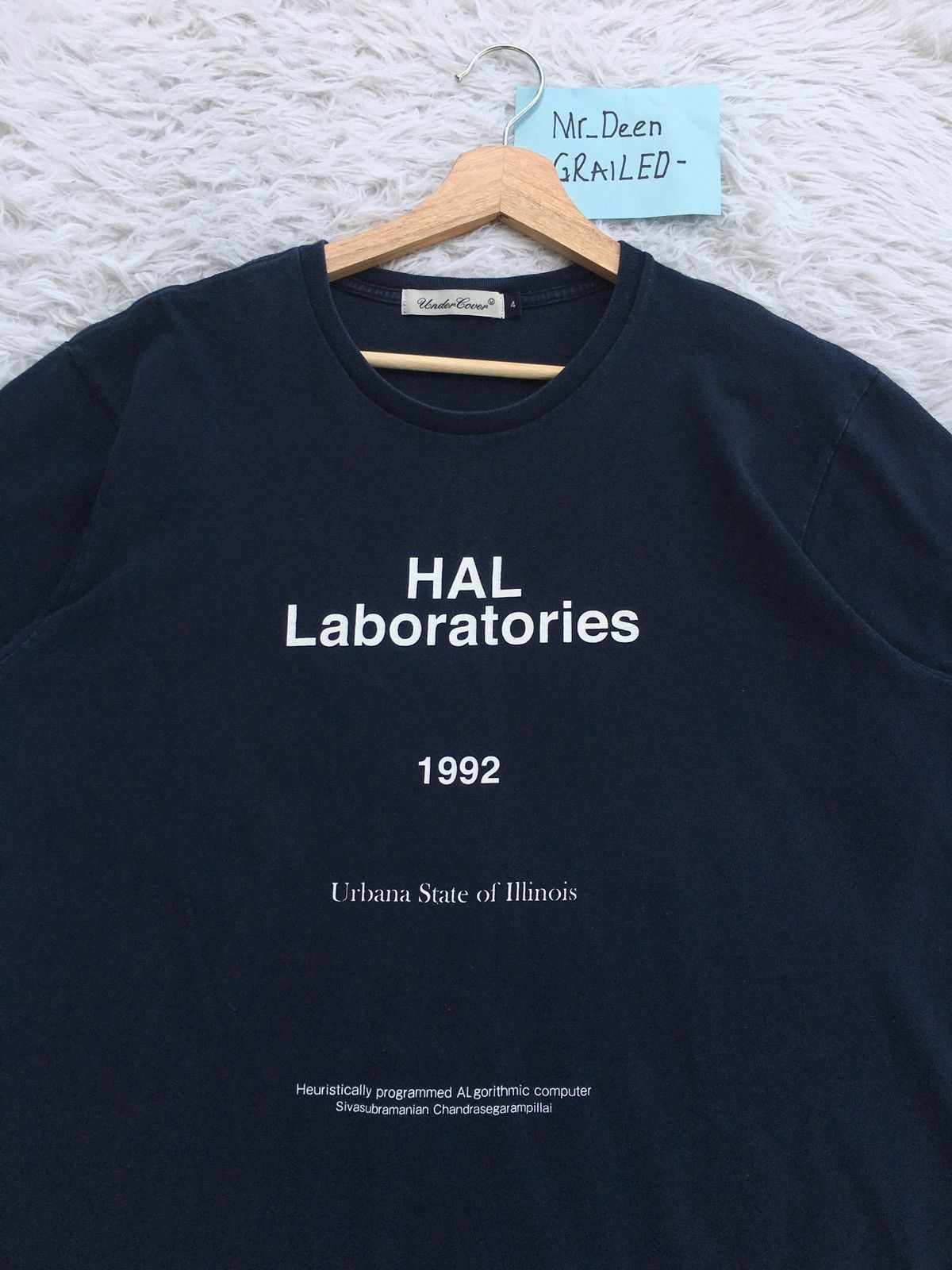 Undercover Rare Undercover HAL Laboratories 1992 Tshirt Size US L / EU 52-54 / 3 - 6 Thumbnail