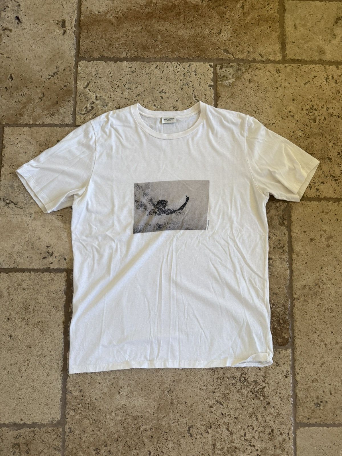 Saint Laurent Paris Saint Laurent Paris graphic t-shirt Size US L / EU 52-54 / 3 - 1 Thumbnail