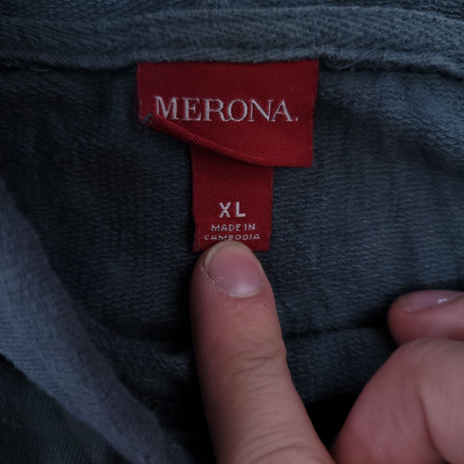 Merona Merona Casual Pullover Sweatshirt Mens Size Extra Large XL Size US XL / EU 56 / 4 - 3 Thumbnail