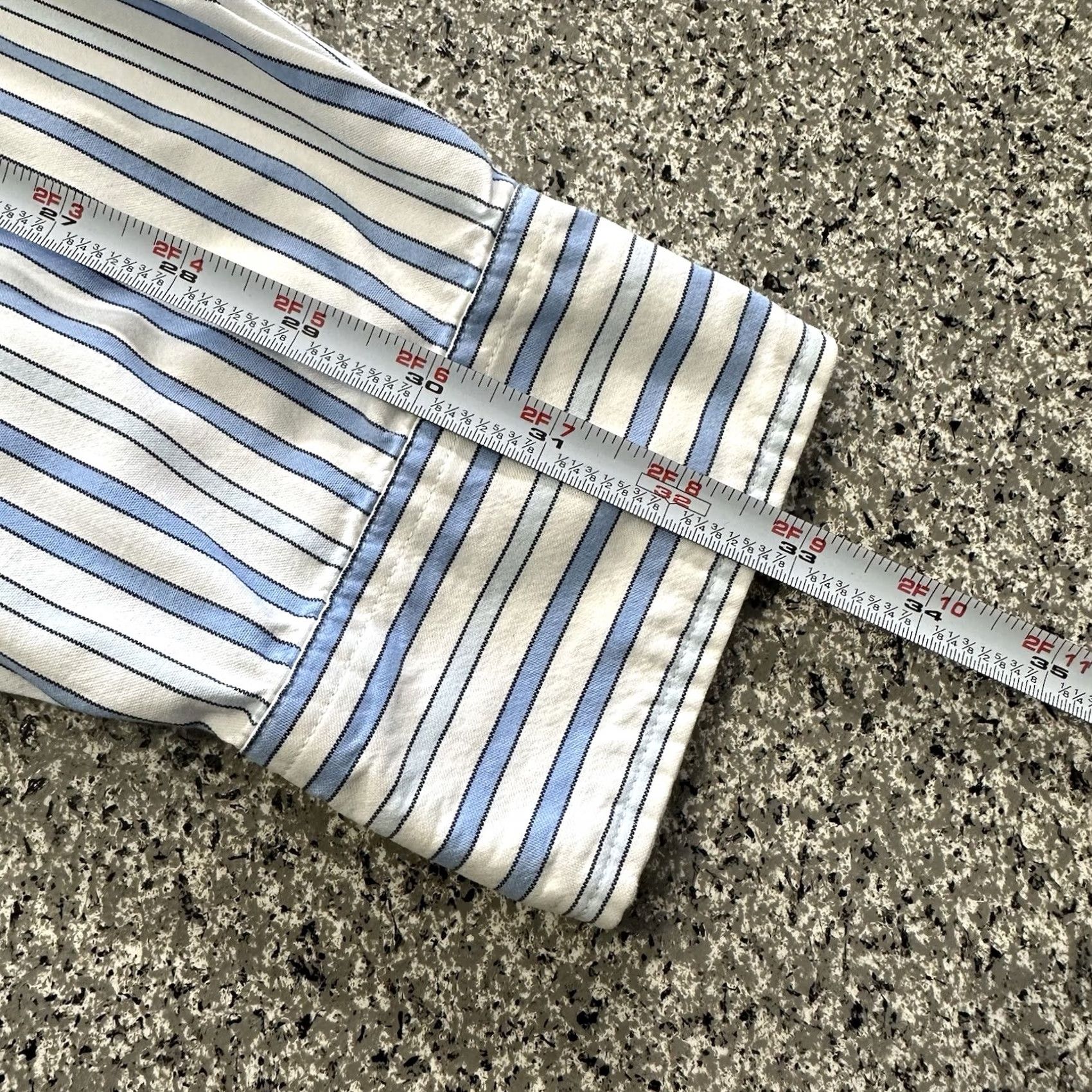 Gap Gap Shirt Mens XXL Vintage Y2K Long Sleeve Button Up Striped Orange Blue Shirt Size US XXL / EU 58 / 5 - 7 Thumbnail