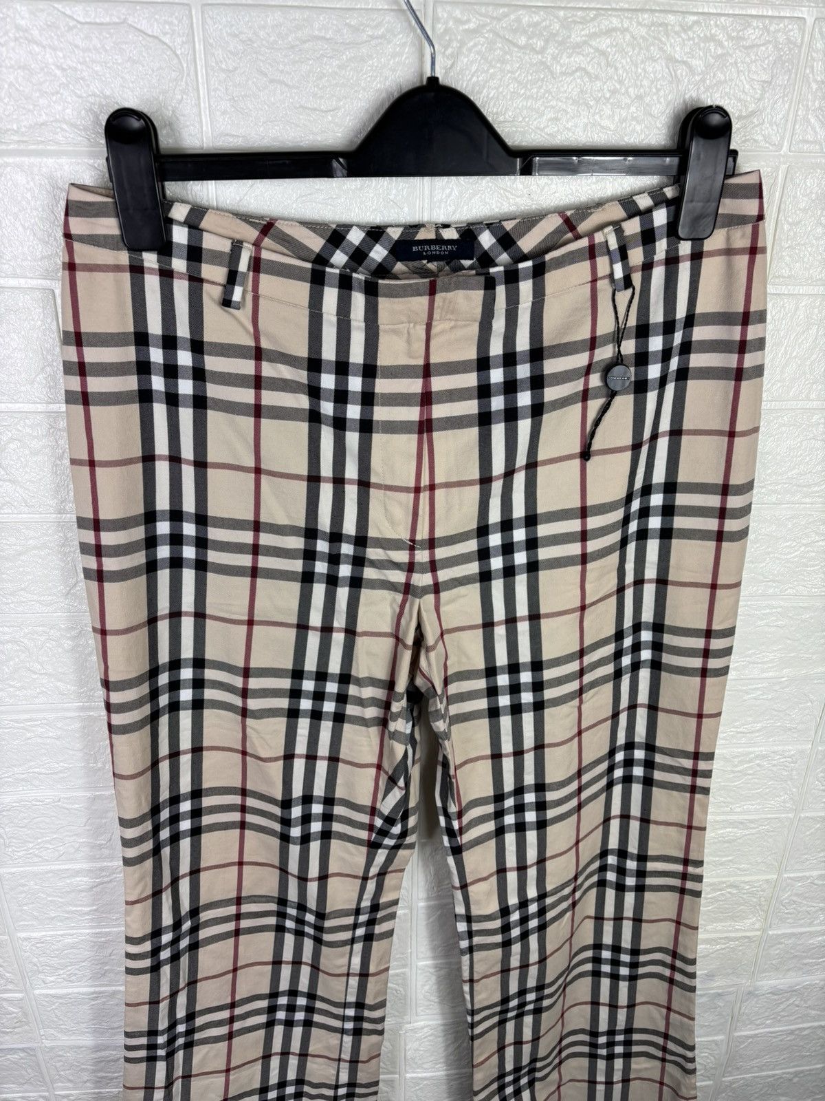 Burberry Burberry Nova Check Pants Made in France Men Size S Size US 31 - 4 Thumbnail