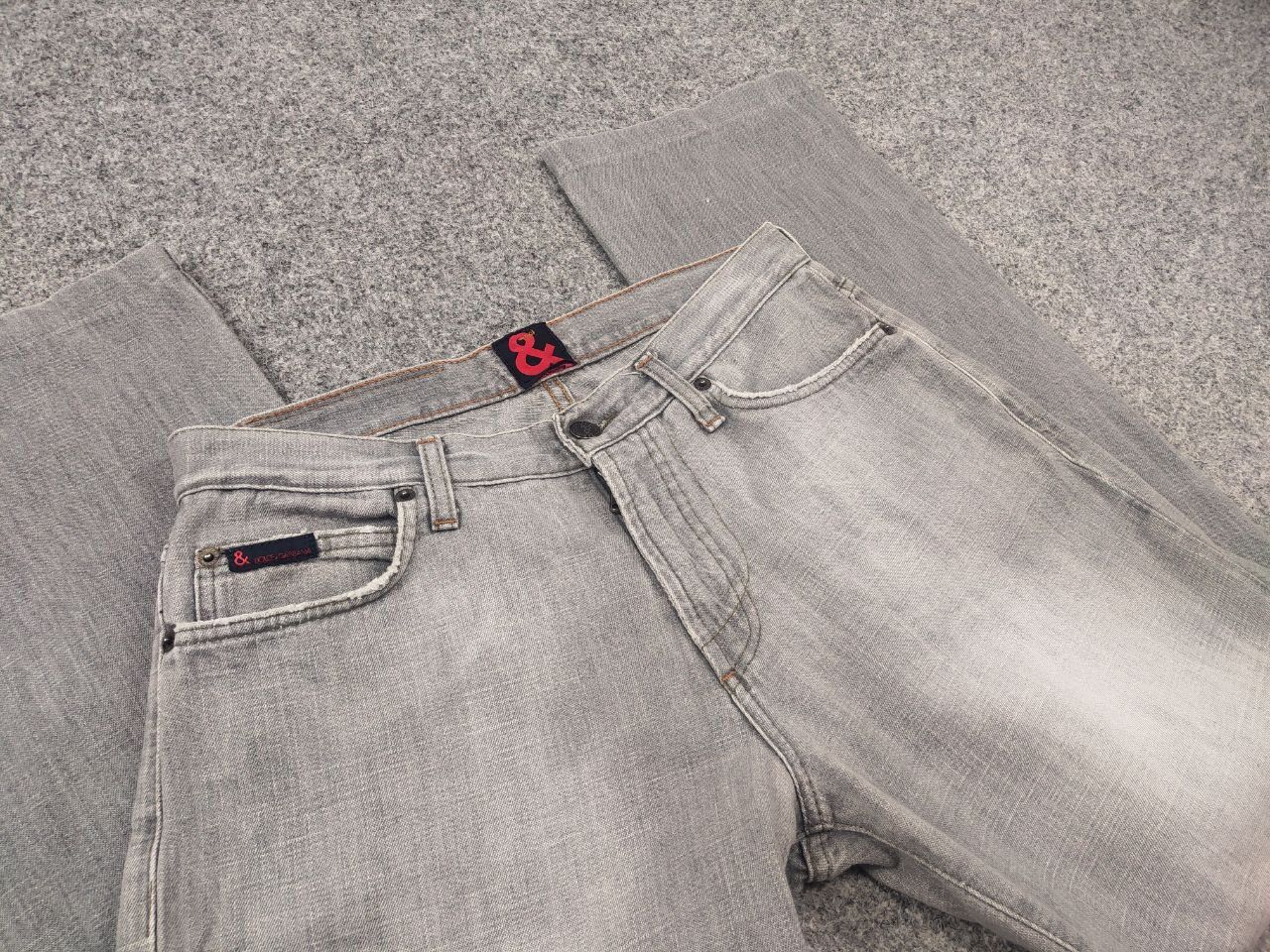 Vintage Dolce & Gabbana Work Project Faded Gray Denim Jeans