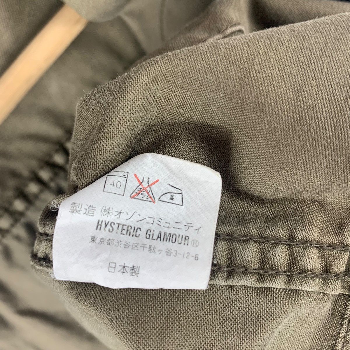Hysteric Glamour × Japanese Brand Vintage HYSTERIC GLAMOUR military jacket embroidery patch Size US S / EU 44-46 / 1 - 18 Thumbnail