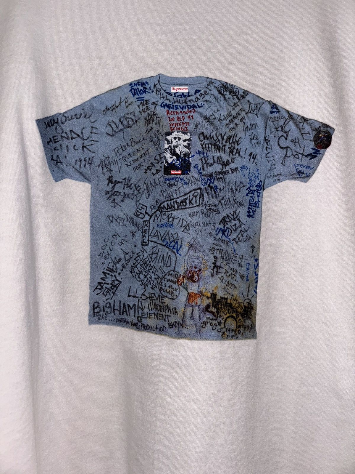 Supreme SUPREME First Tee Anniversary L Size US L / EU 52-54 / 3 - 2 Thumbnail